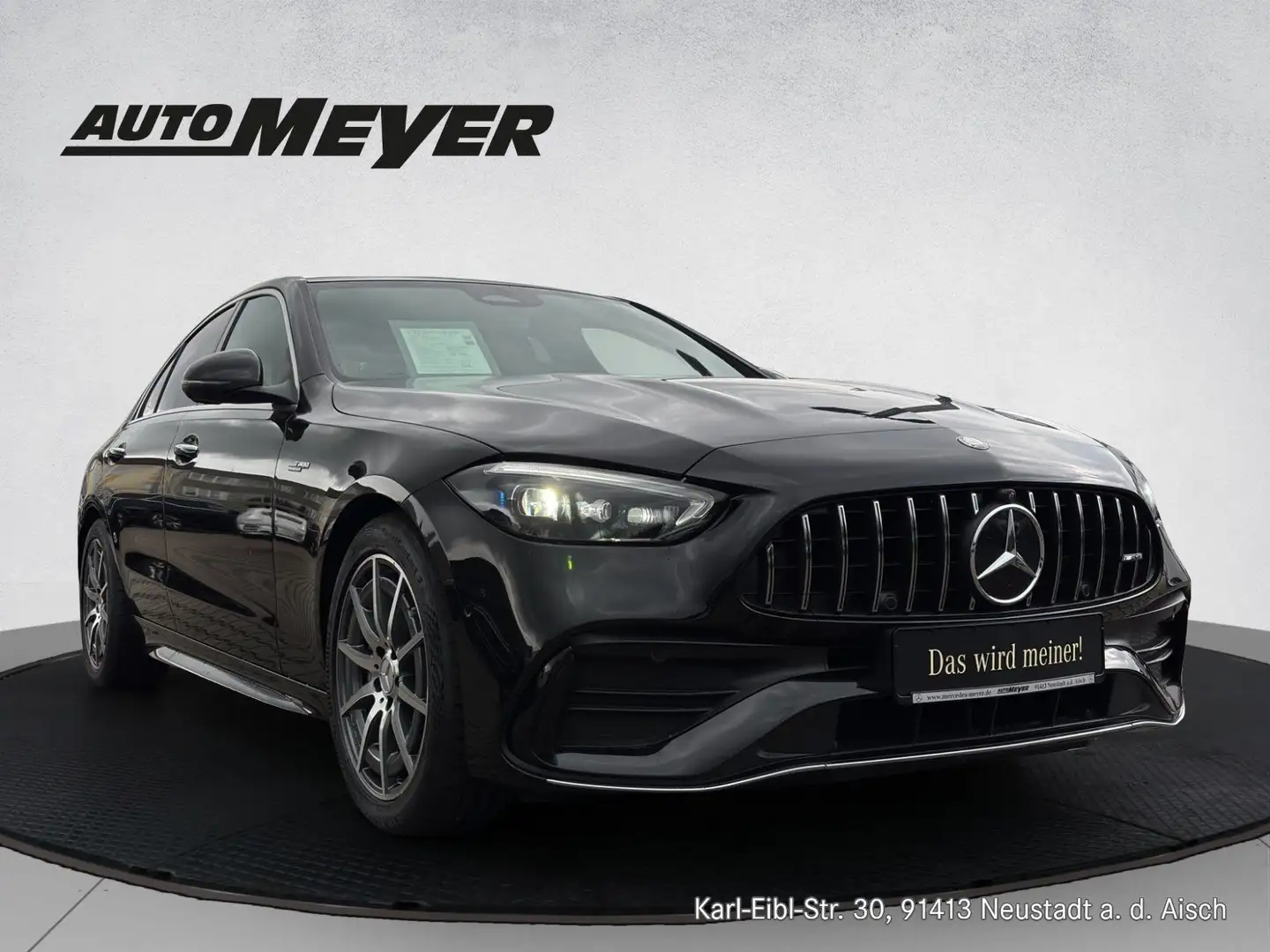 Mercedes-Benz C 43 AMG 4M+PANO+HUD+360°+BURMESTER+DIGITAL+AMBI Noir - 2