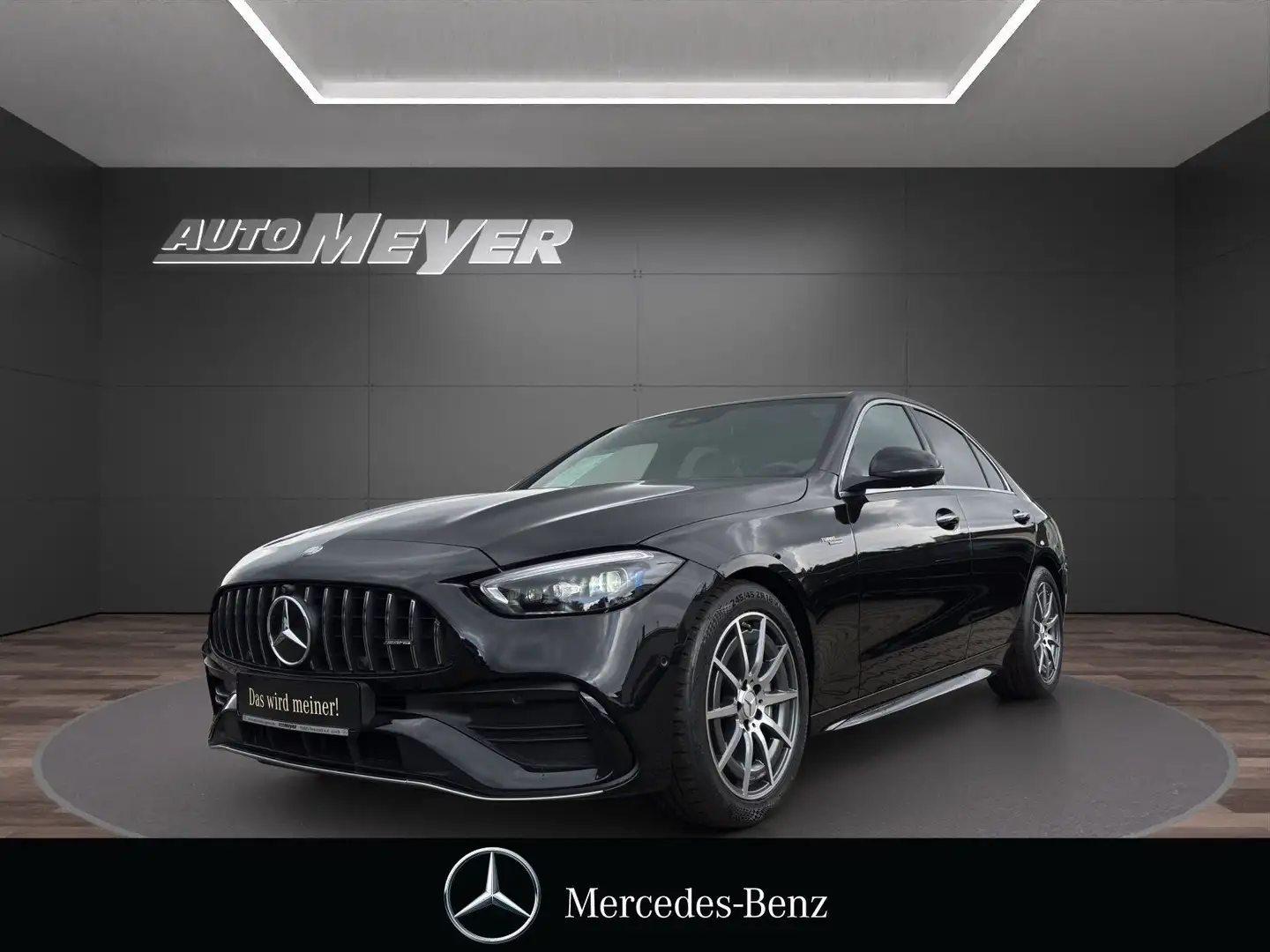 Mercedes-Benz C 43 AMG 4M+PANO+HUD+360°+BURMESTER+DIGITAL+AMBI Negro - 1