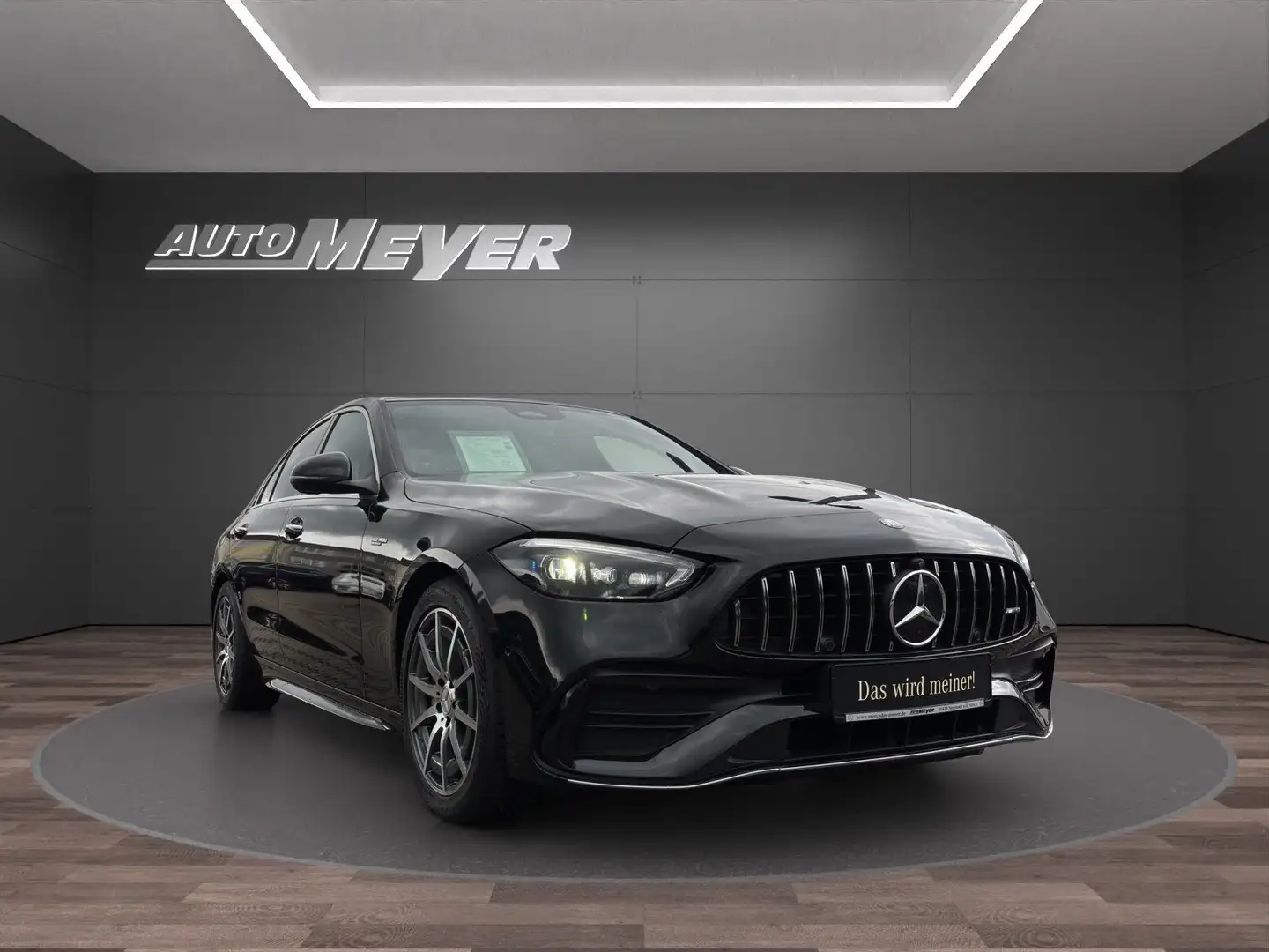 Mercedes-Benz C 43 AMG 4M+PANO+HUD+360°+BURMESTER+DIGITAL+AMBI Negro - 2