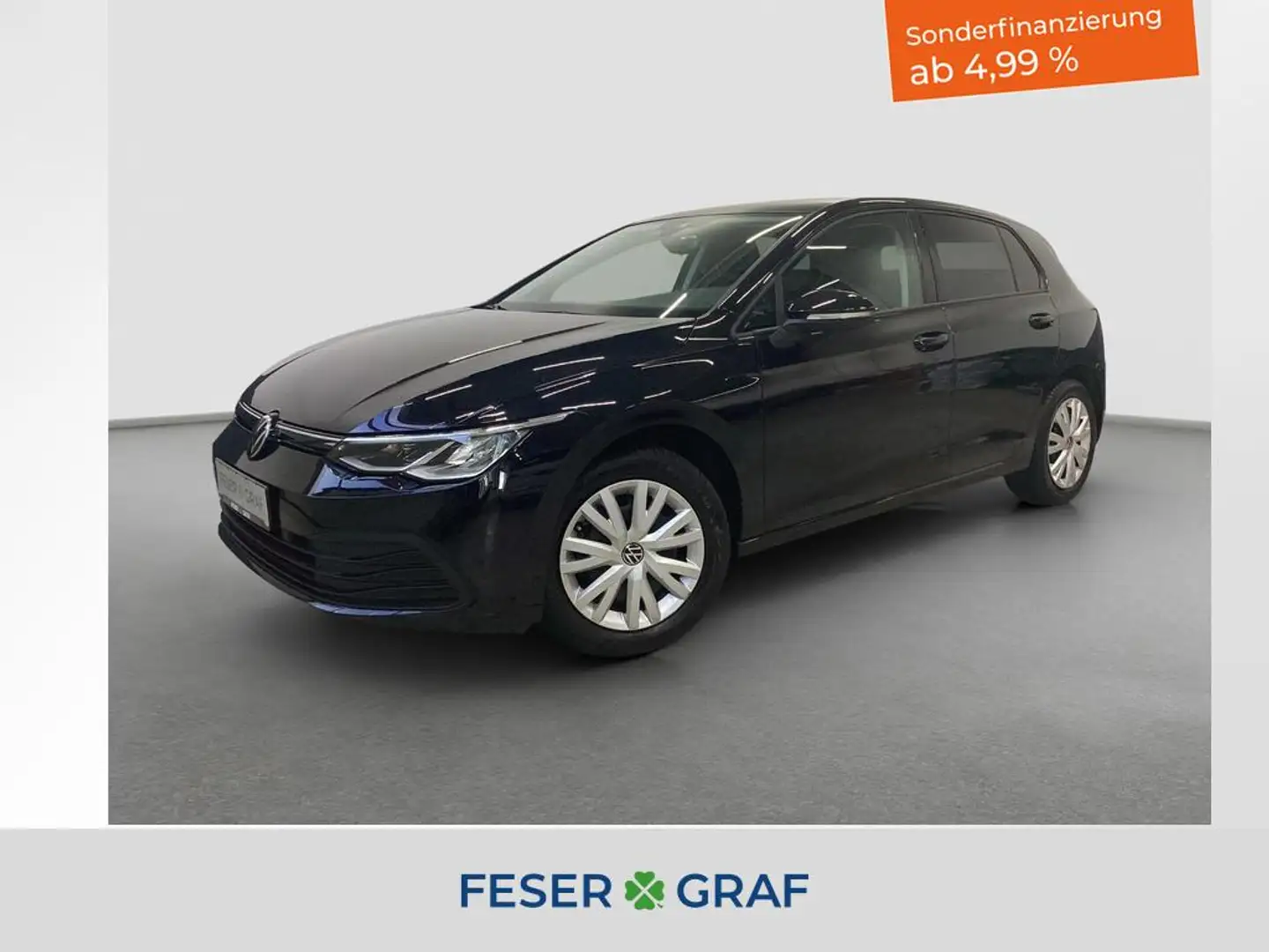 Volkswagen Golf Life 1.5 TSI Pano H/K Navi ACC Memory Schwarz - 1