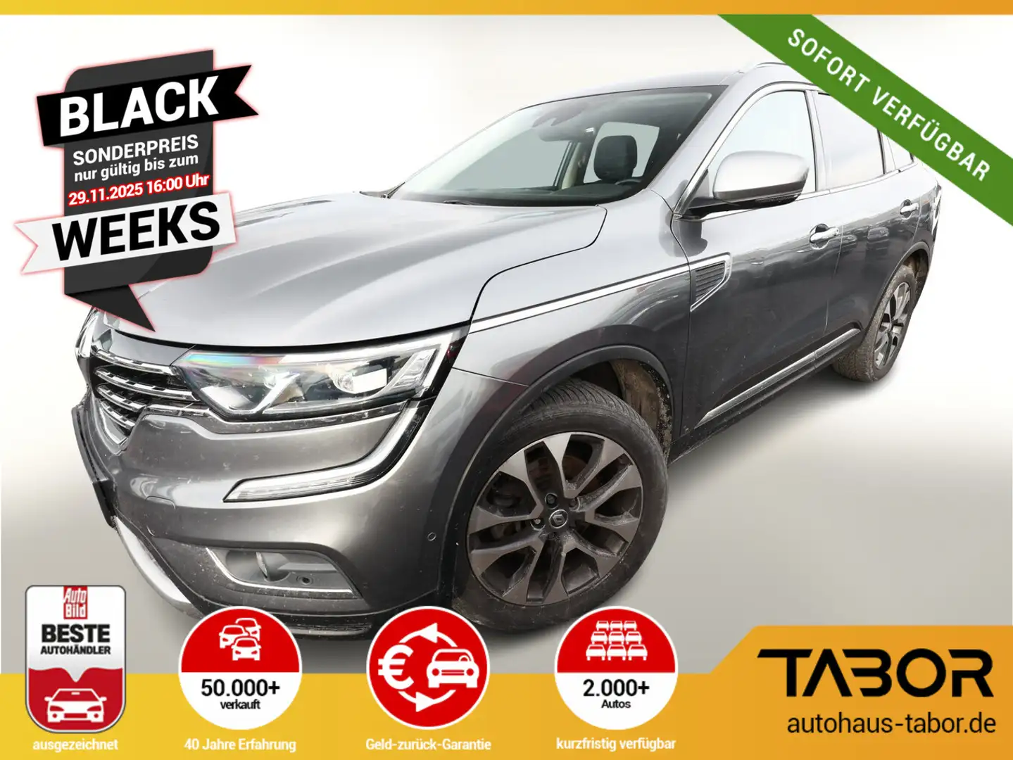 Renault Koleos 2.0 dCi 175 4x4 Intens LED Nav Bose SHZ Gris - 1