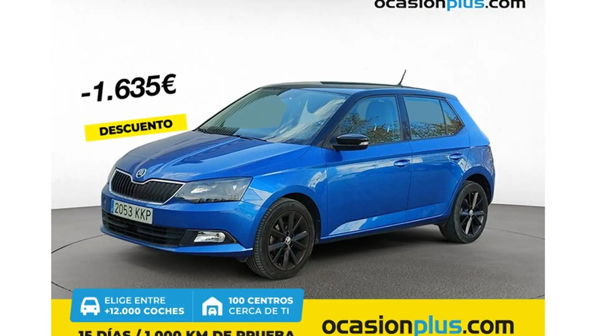 Skoda Fabia 1.0 MPI Ambition 55kW Azul - 1