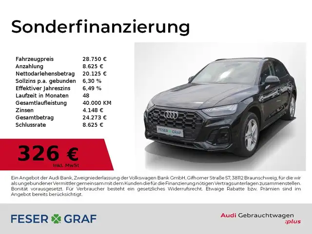 2023 Audi Q5 in Black for sale