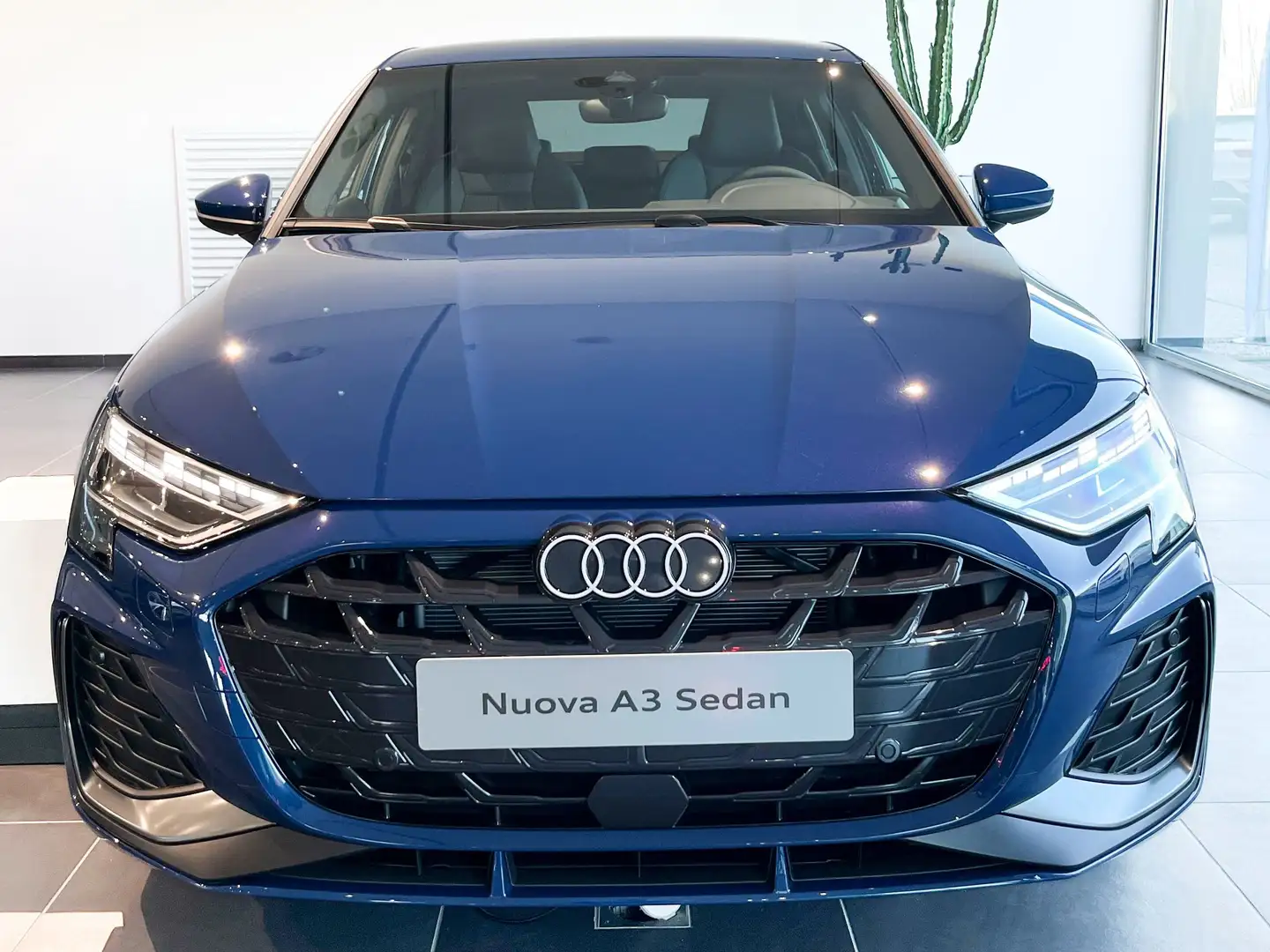 Audi A3 Sedan 35 2.0 tdi S line edition s-tronic Blau - 2