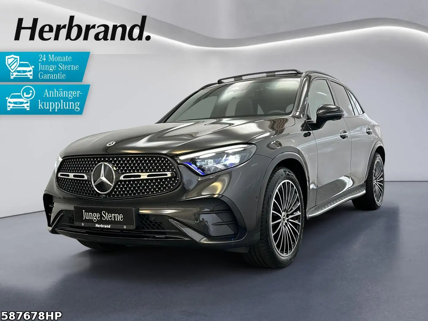 Mercedes-Benz GLC 450 d AMG 4M  AHK Pano 20" Night Memory LHZ. Grey - 1