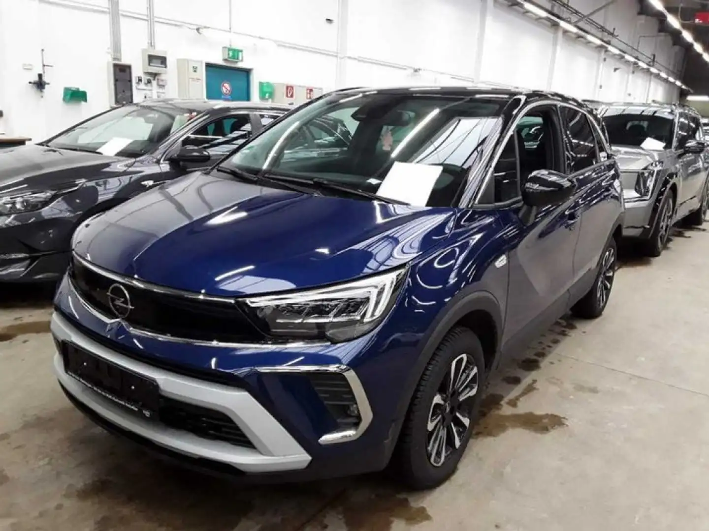 Opel Crossland 1.2 AT*Elegance*Navi*LED*RKam*Le Shz* Blau - 1