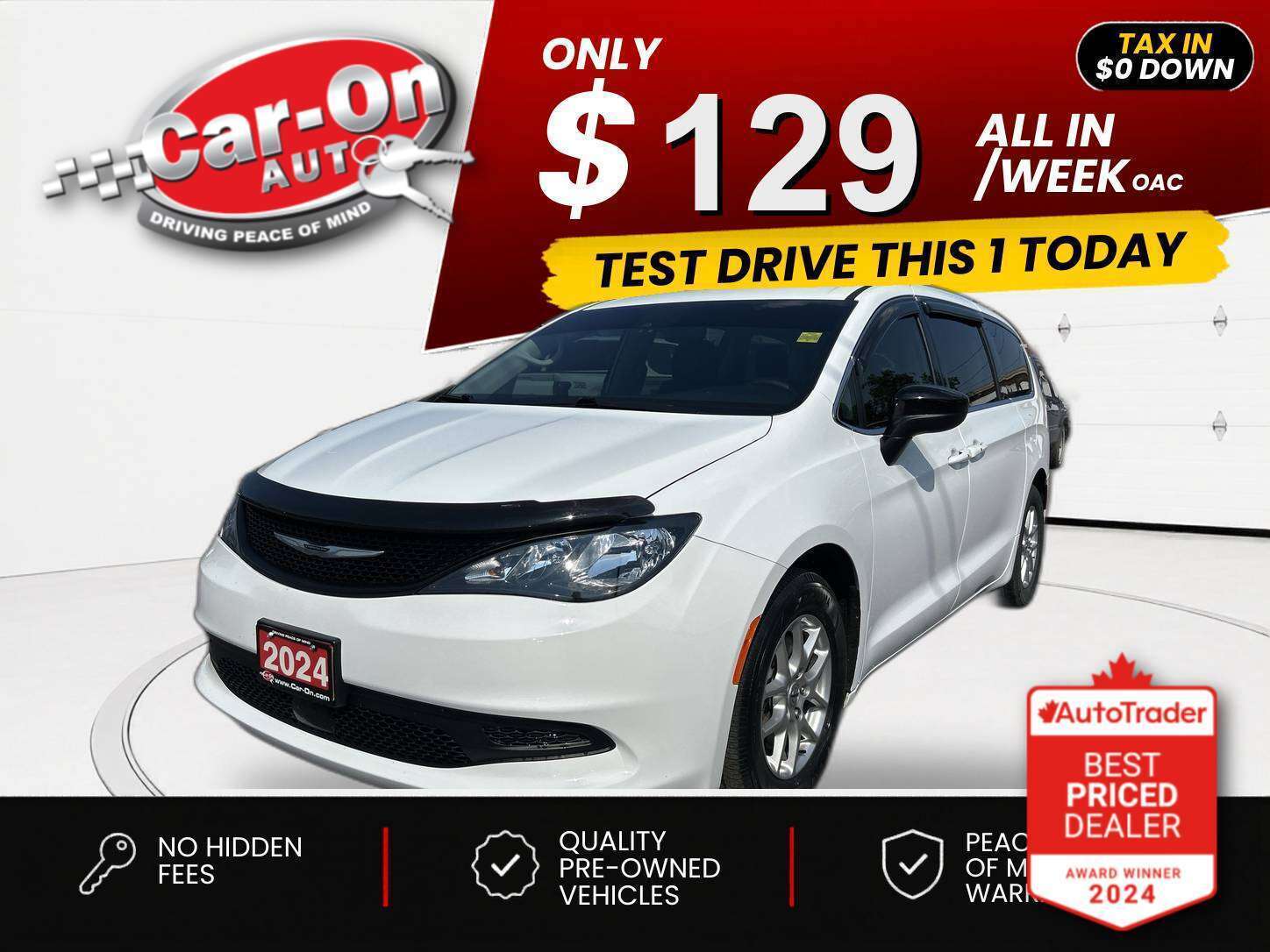 White 2024 Chrysler Grand Caravan Minivan Automatic