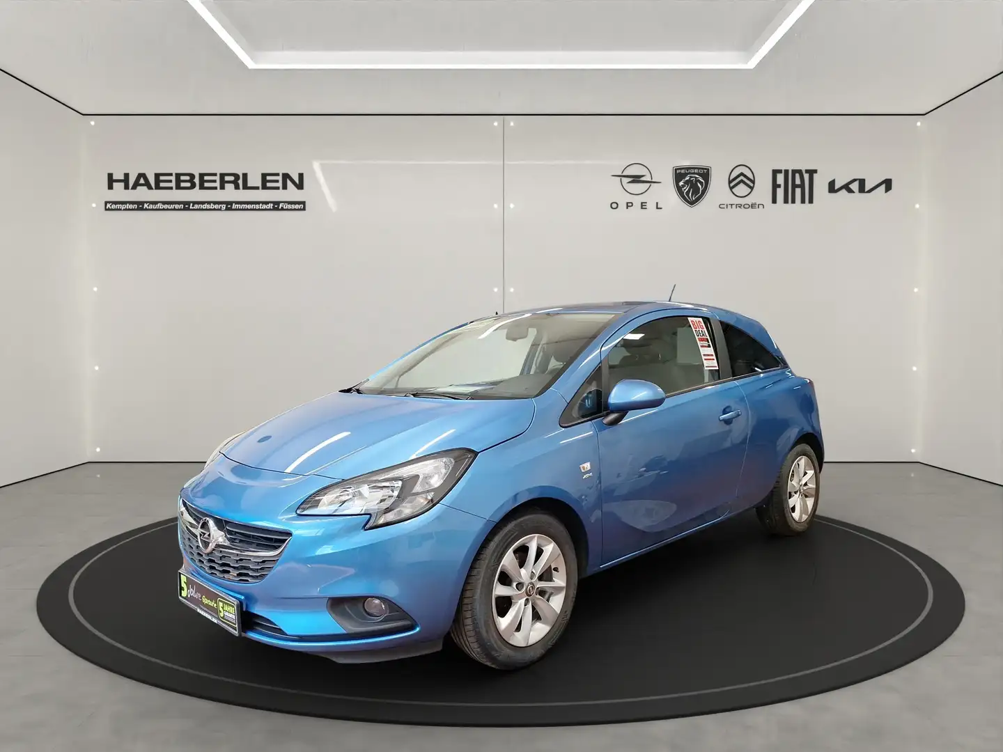 Opel Corsa E 1.2 Active +LM W-Paket PDC Albastru - 2