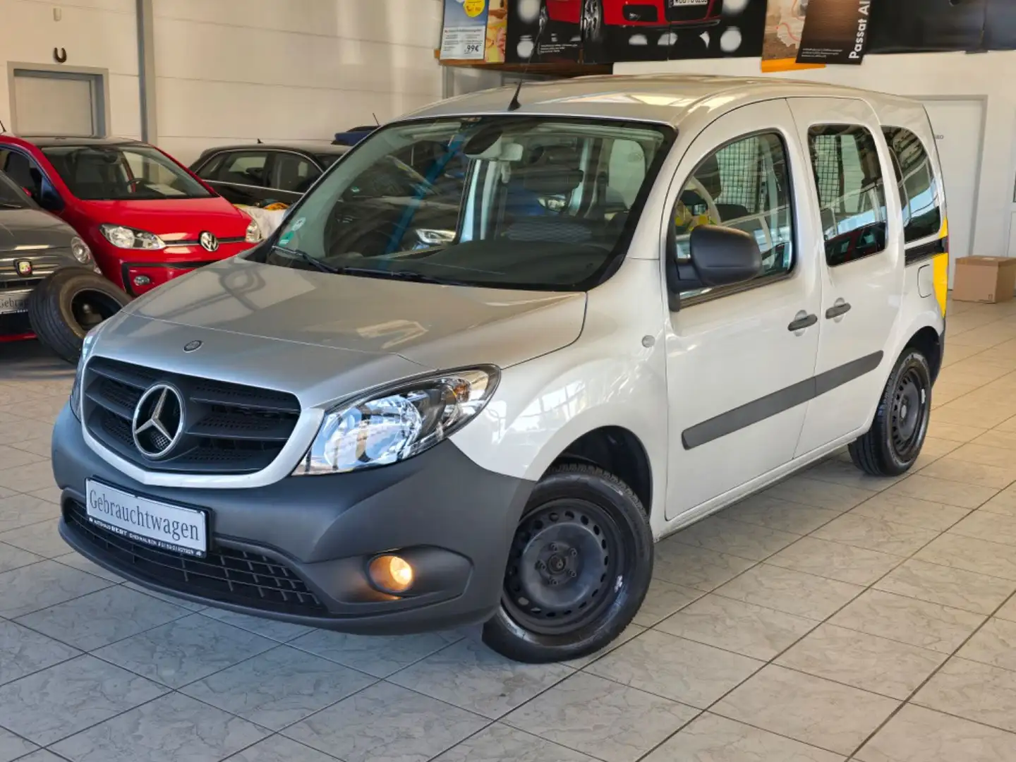 Mercedes-Benz Citan Kombi 108 CDI lang KLIMA SHZ PDC Argent - 1