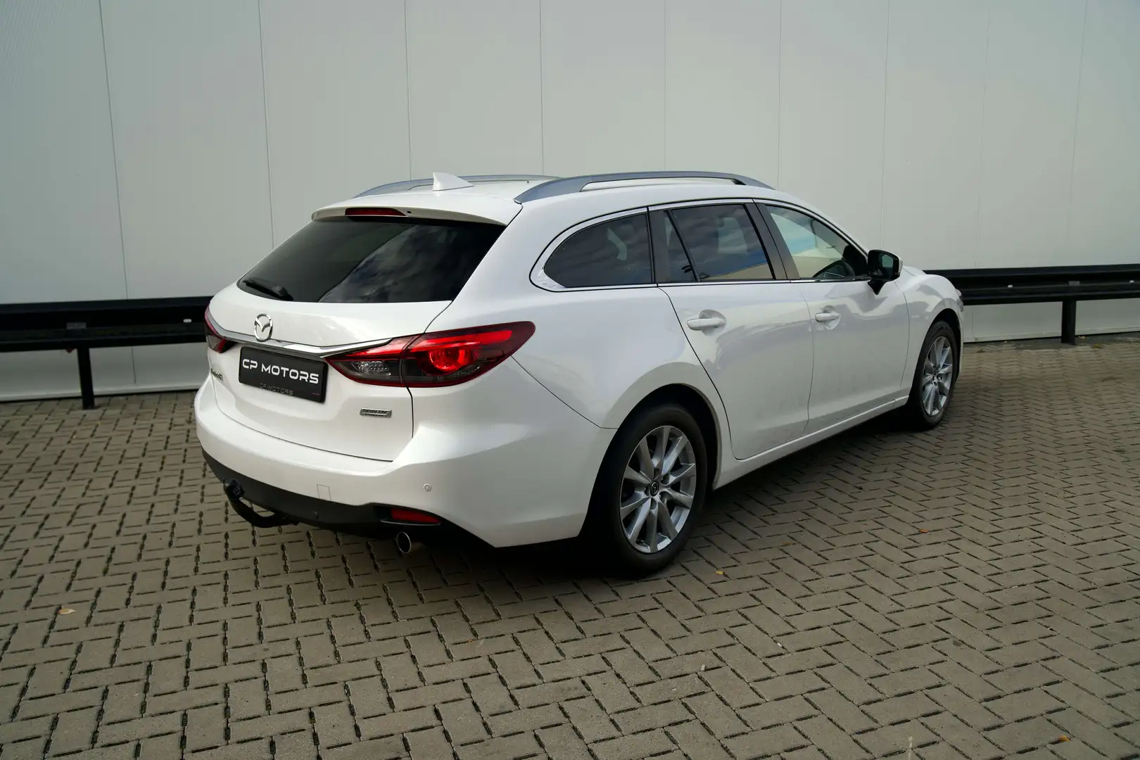 Mazda 6 2.2 BREAK FACELIFT AUTOMAAT HISTORIEK BTW Blanc - 2
