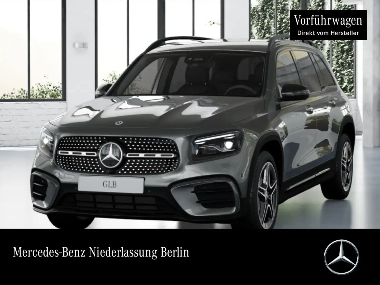 Mercedes-Benz GLB 200 AMG+NIGHT+360°+MULTIBEAM+19"+TOTW+KEYLESS Grau - 1