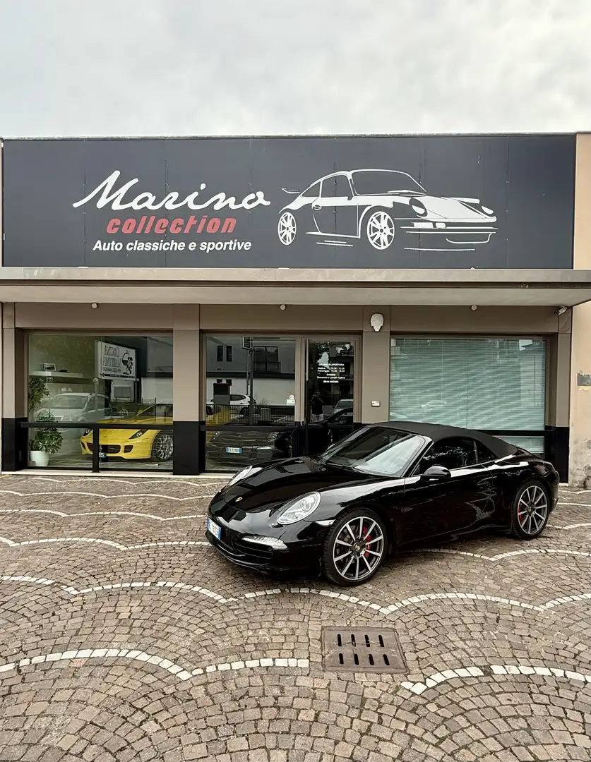 Porsche 991 Carrera S cabrio - prima vernice - italiana Schwarz - 1