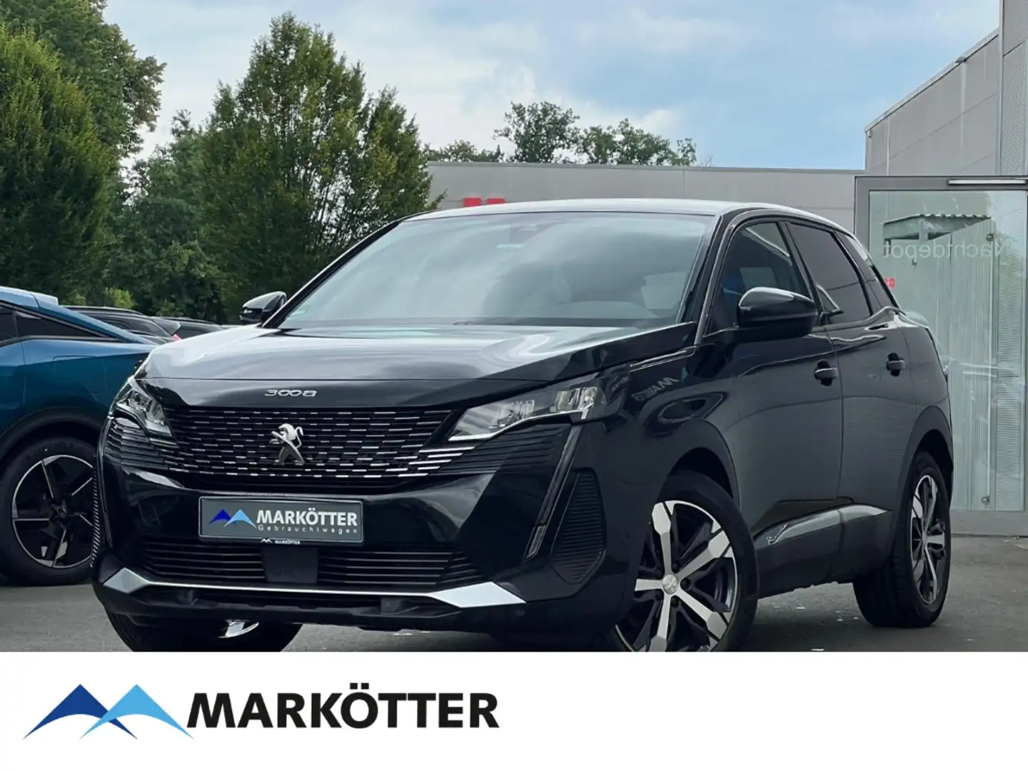 Peugeot 3008 1.5 Allure BlueHDi 130 FAP BLIS/NAVI/SHZ Schwarz - 1