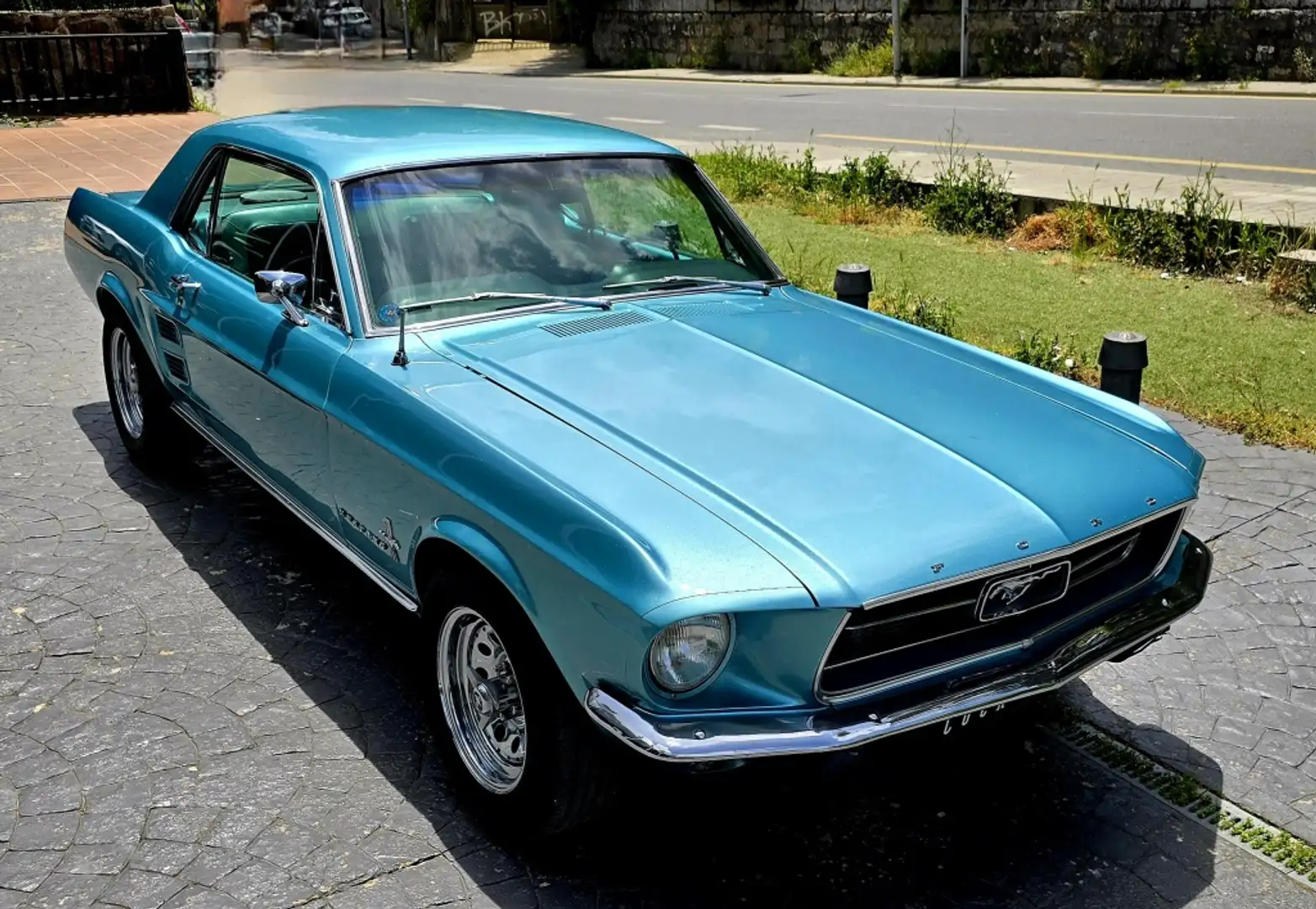 Ford Mustang Hardtop Aut. Azul - 1