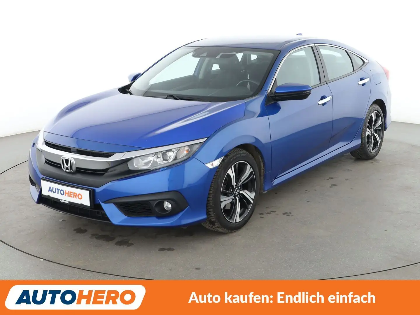 Honda Civic 1.6 DTEC Elegance*NAVI*ACC*CAM*PDC*SHZ* Albastru - 1