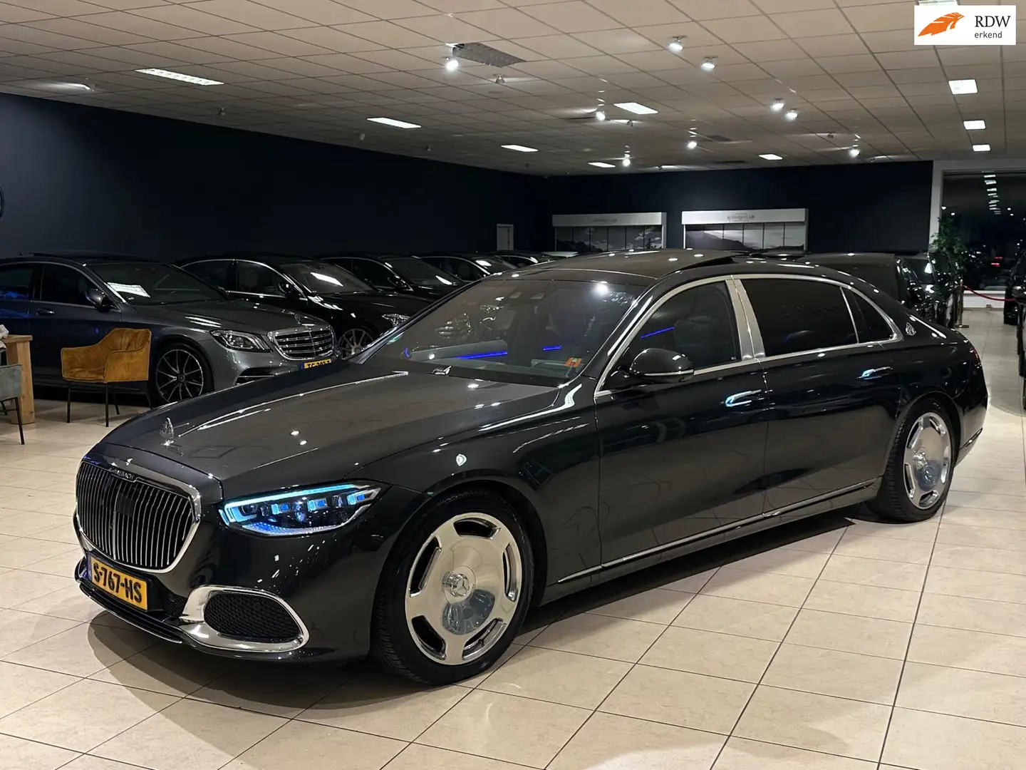 Mercedes-Benz Maybach S-Klasse S580 4MATIC MAYBACH|BTW|BOMVOL|NIEUWSTAAT! Gris - 1