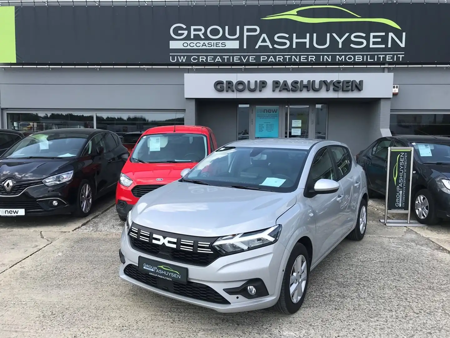 Dacia Sandero Expression 1.0CC 91PK LPG + BENZINE Argent - 1