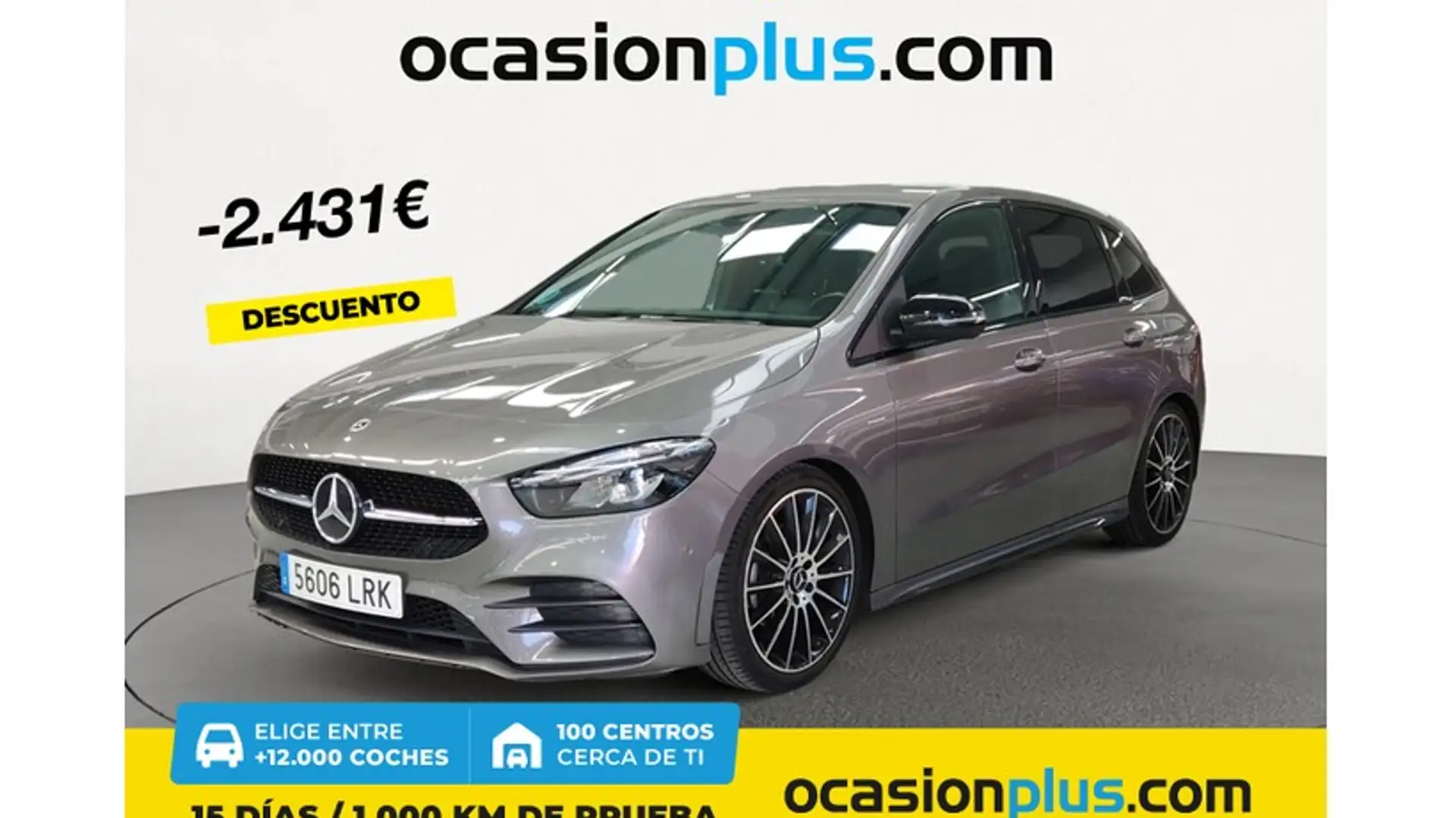Mercedes-Benz B 180 180d 8G-DCT Gris - 1