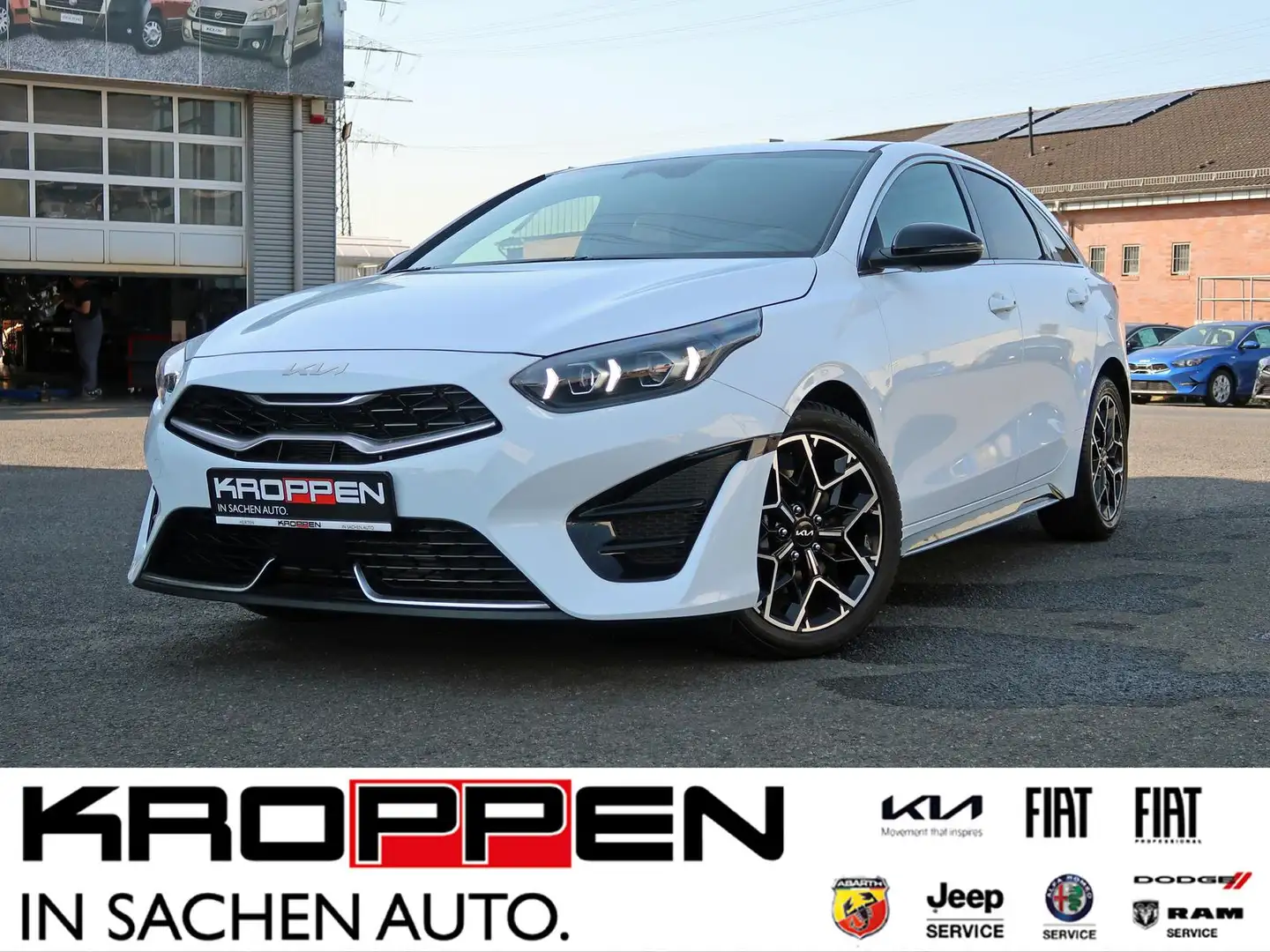 Kia ProCeed / pro_cee'd proceed GT-Line Navi SHZ LHZ Android Carplay M+S-A Weiß - 1
