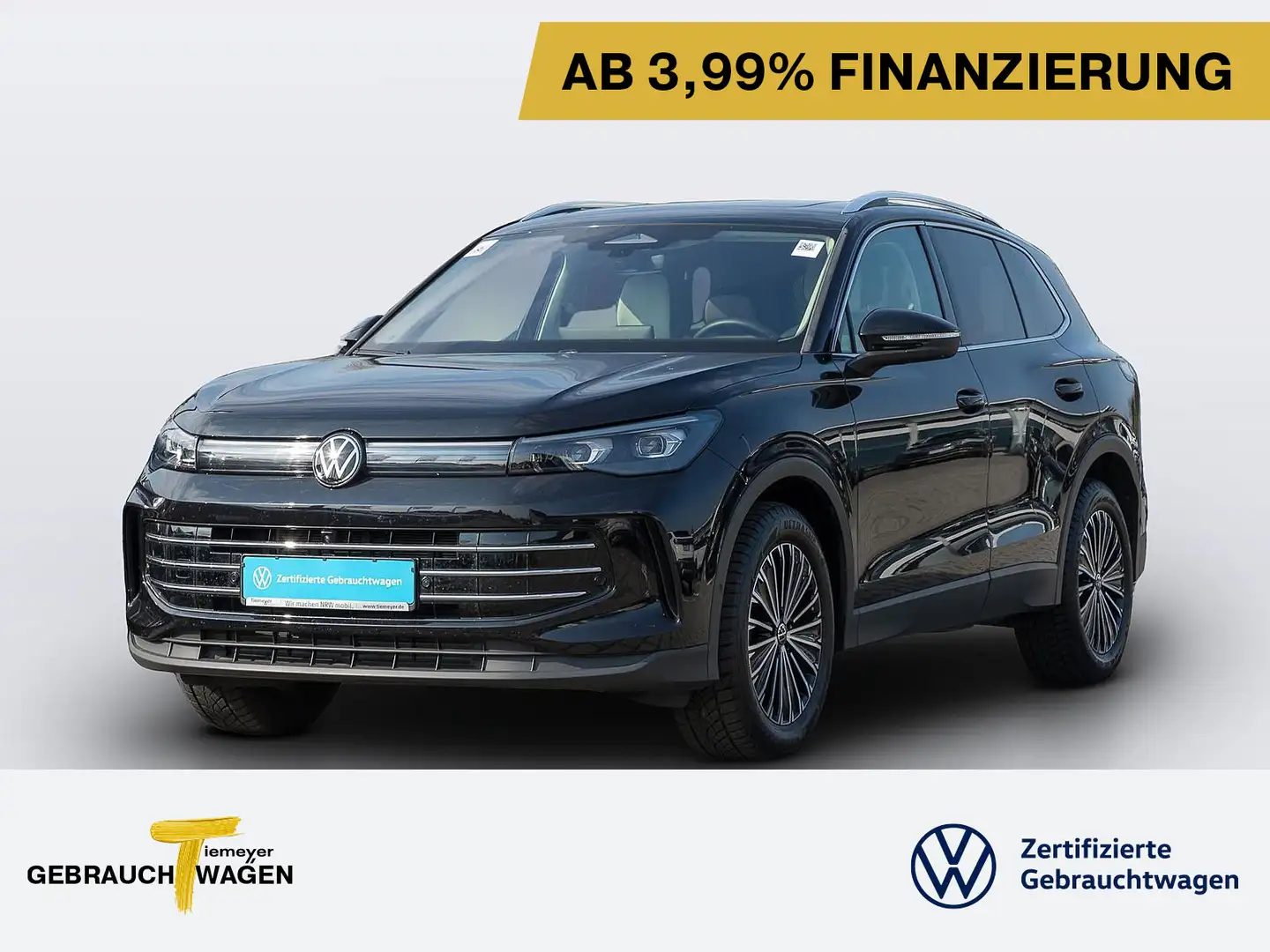 Volkswagen Tiguan 2.0 TDI DSG ELEGANCE PANO LEDER STHZG LM1 Schwarz - 1