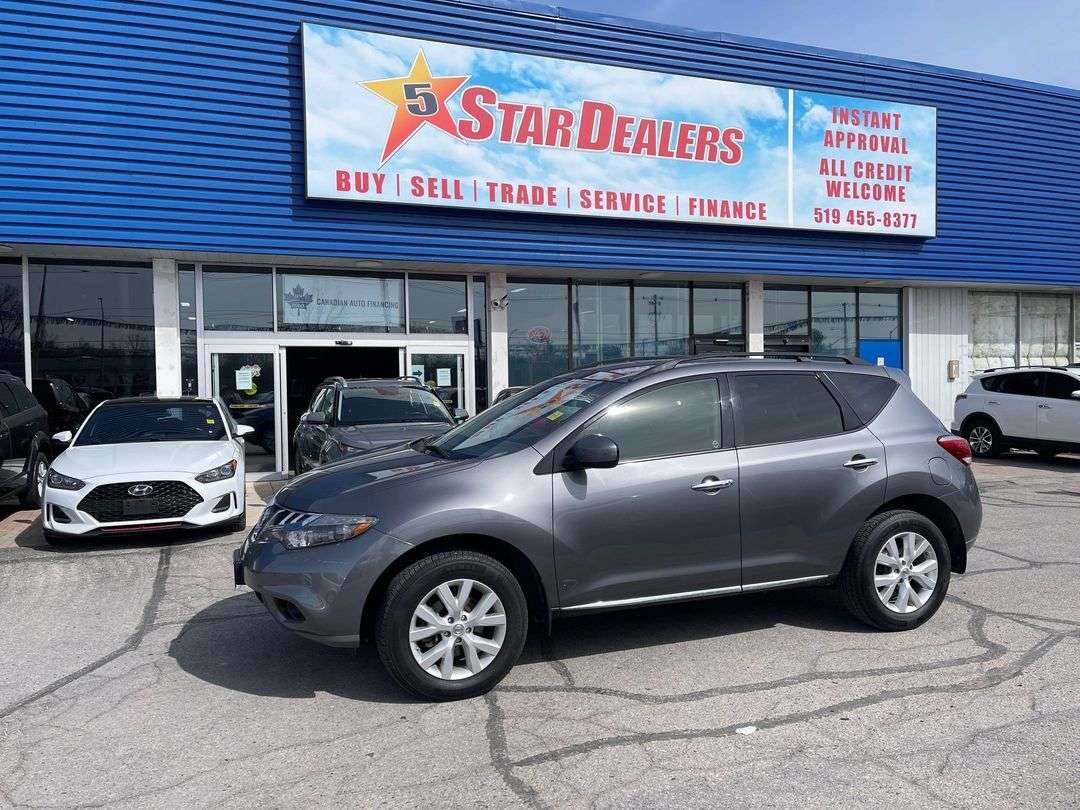 Gray 2014 Nissan Murano SL AWD SUV / Crossover All-Wheel Drive Automatic