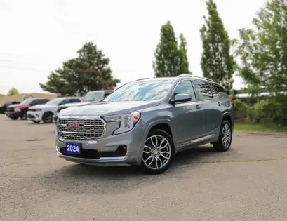 Silver 2024 GMC Terrain Denali AWD SUV / Crossover All-Wheel Drive 9-Speed Automatic