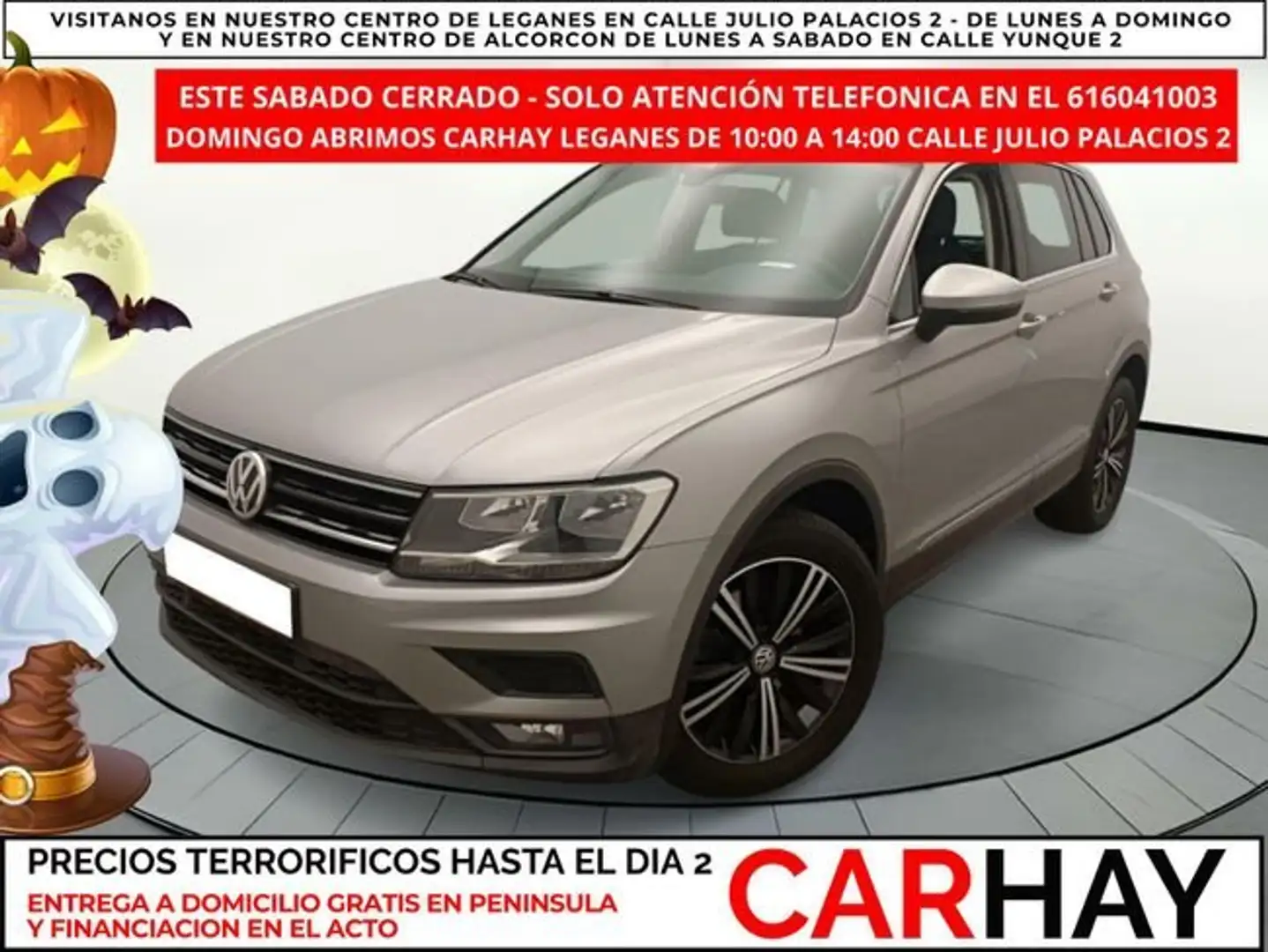 Volkswagen Tiguan 2.0TDI BMT R-Line 4Motion DSG 150 Gris - 1