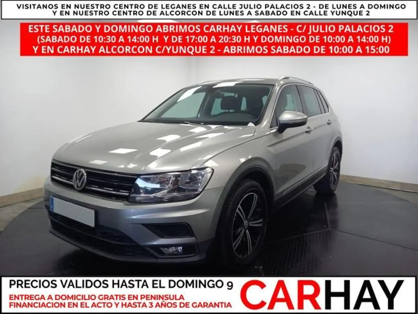 Volkswagen Tiguan 2.0TDI BMT R-Line 4Motion DSG 150 Gris - 1