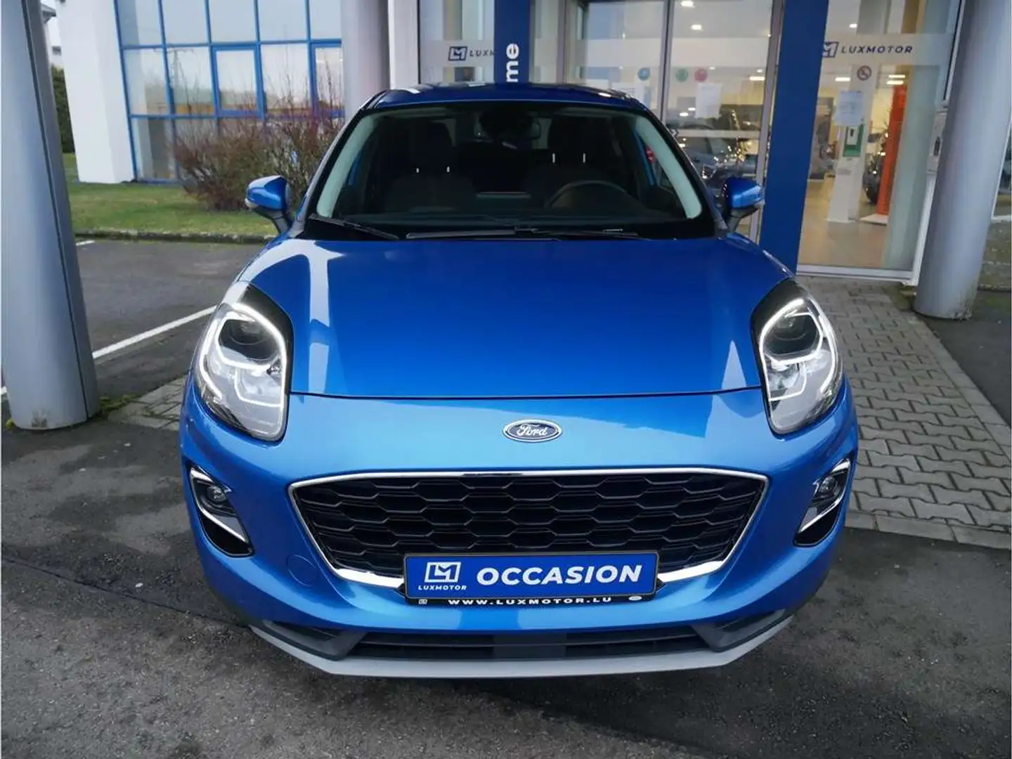 Ford Puma Titanium X 1.0i Ecobbost 125cv A7 GAR 04/2028 Bleu - 2
