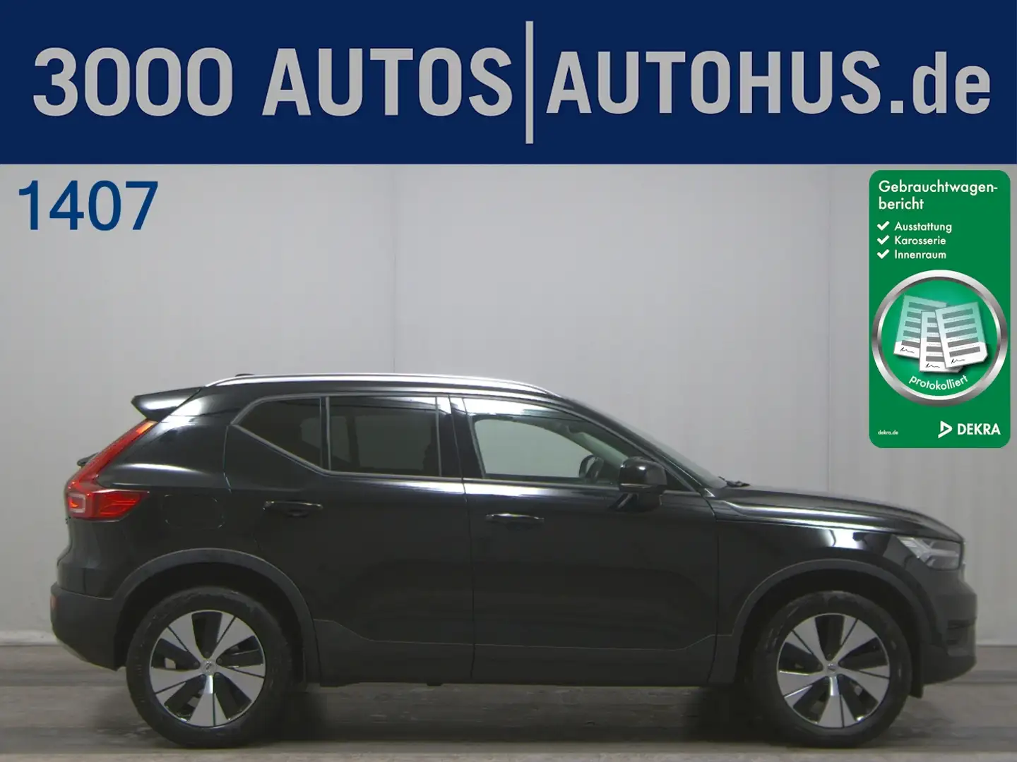 Volvo XC40 T3 Momentum Pro Navi LED GSD Leder el.Heck Schwarz - 1