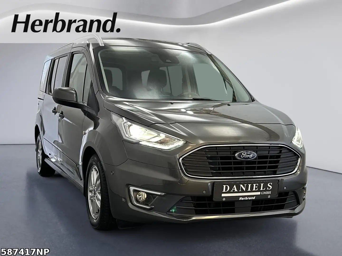 Ford Grand Tourneo Connect AHK 7 Sitzer R.Kamera Grau - 2