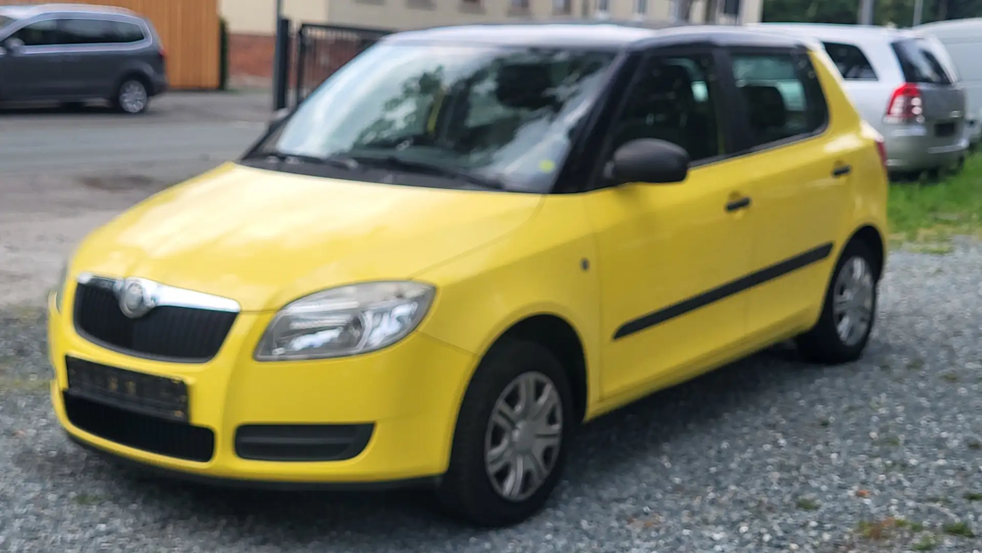 Skoda Fabia Classic. 1.2. Klima Gelb - 1