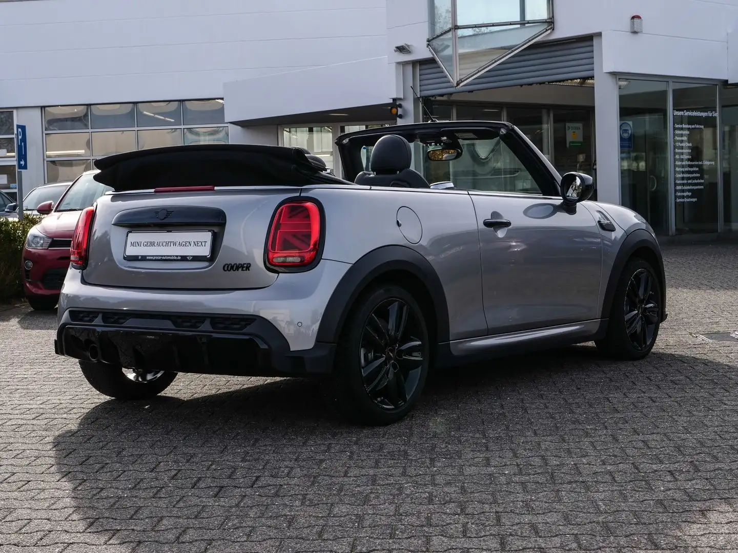 MINI Cooper Cabrio Cooper JCW RFK DA DAB NAVI CarPlay Apt.FW Silber - 2