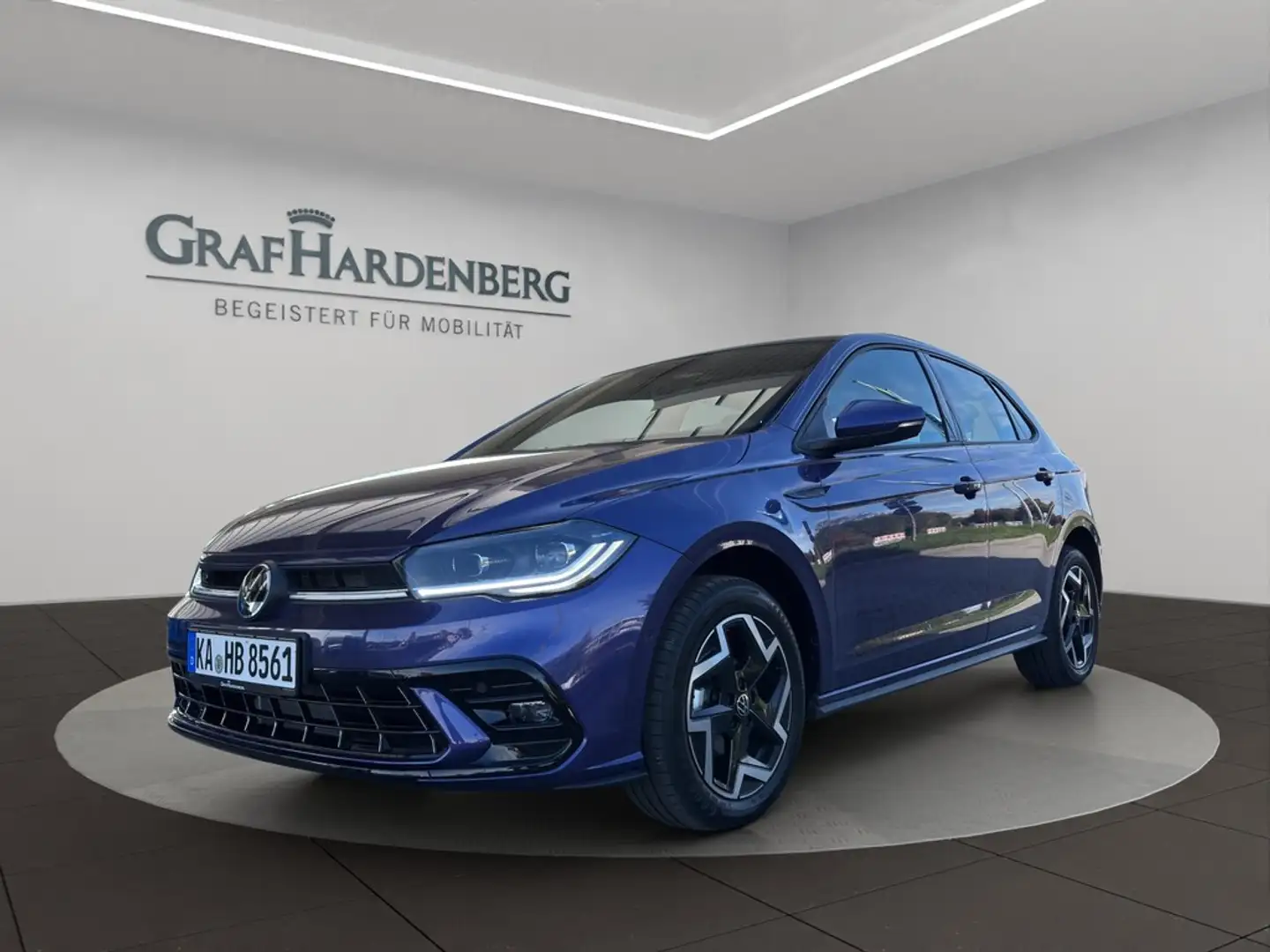 Volkswagen Polo VI 1.0 TSI DSG R-Line ACC RFK NAVI Grau - 1