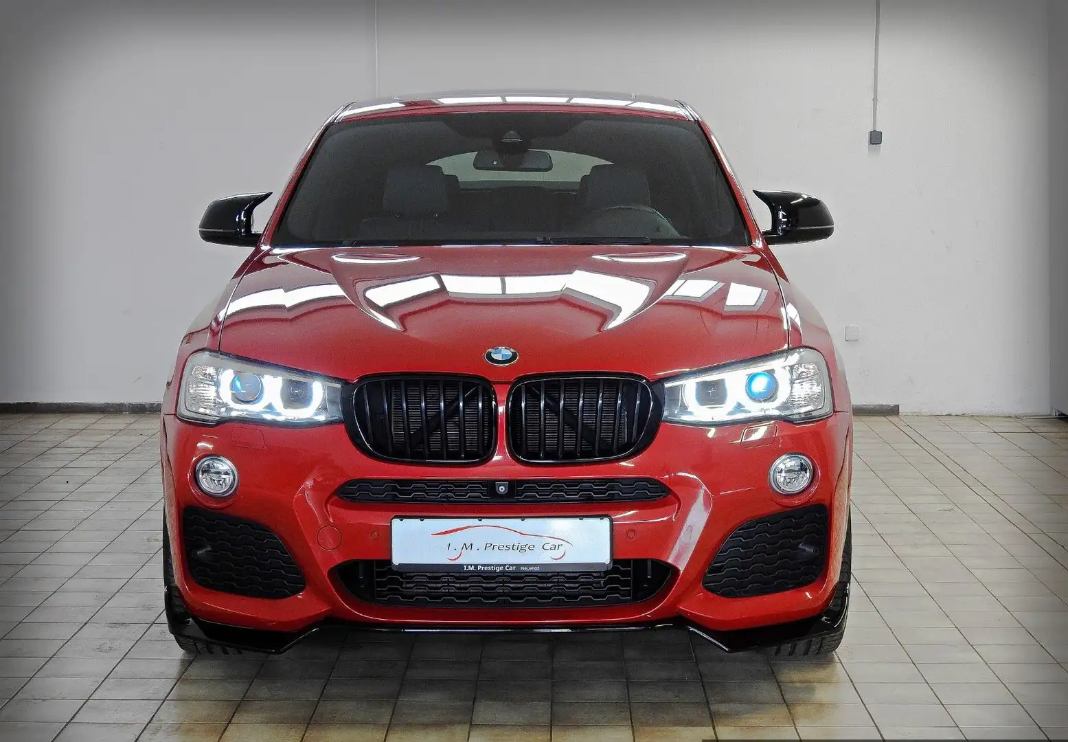 BMW X4 ´35i M Sport Paket GSD/HUD/AHK Deutsche Fahrz. Rosso - 2