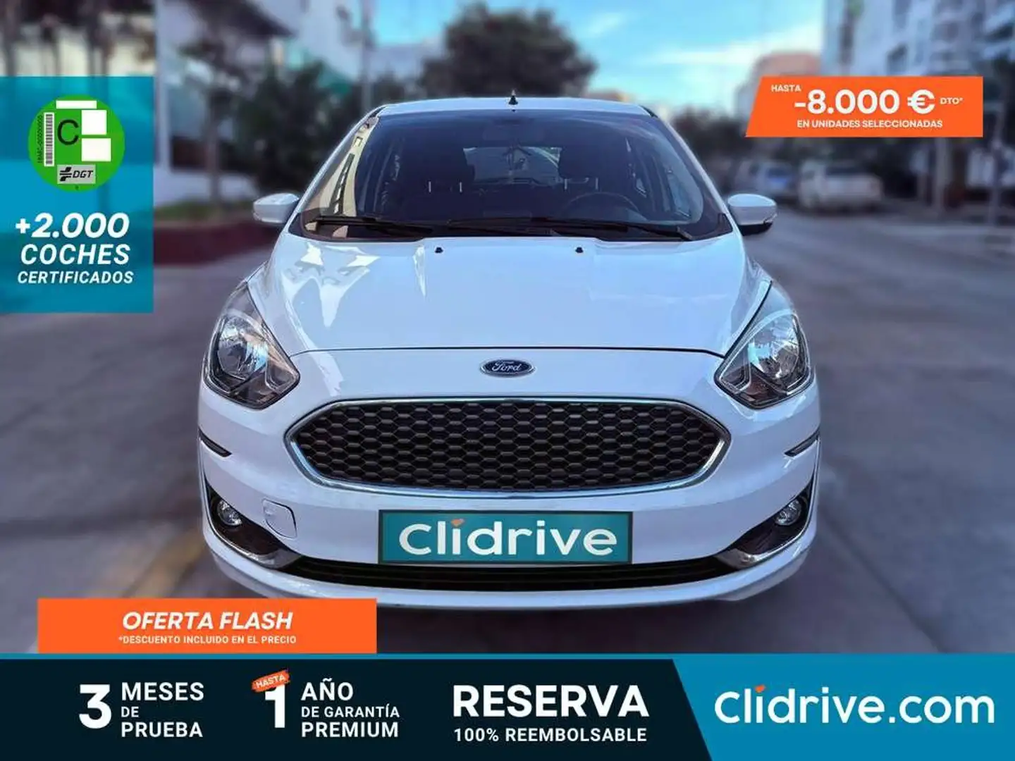 Ford Ka/Ka+ Ka+ 1.19 Ti-VCT Essential Blanc - 1