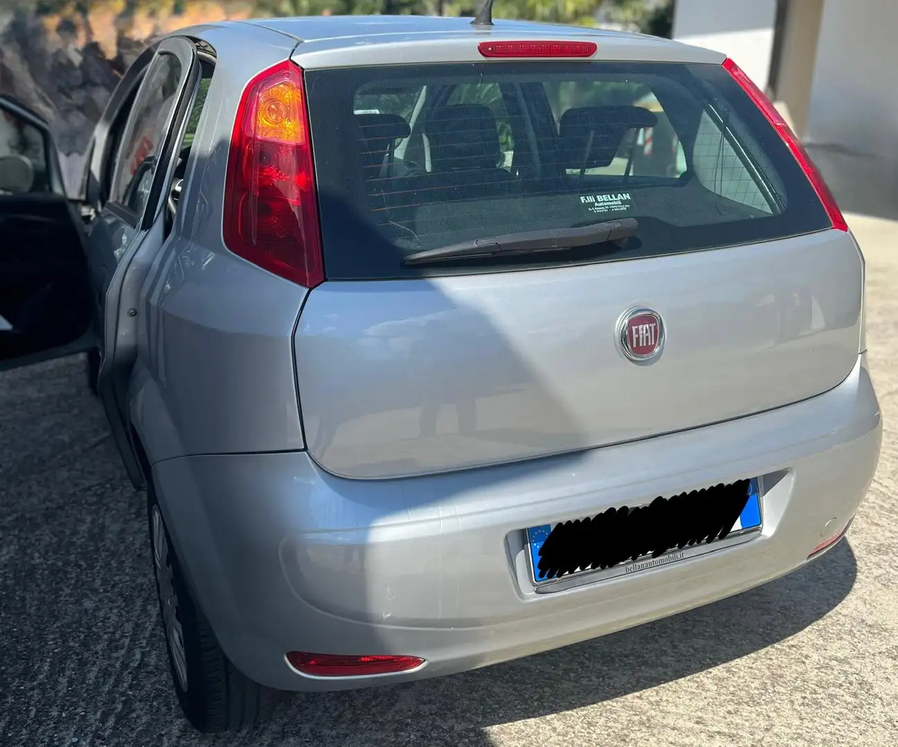 Fiat Punto Punto III 2012 5p 1.4 natural power Lounge 70cv E6 Argento - 2