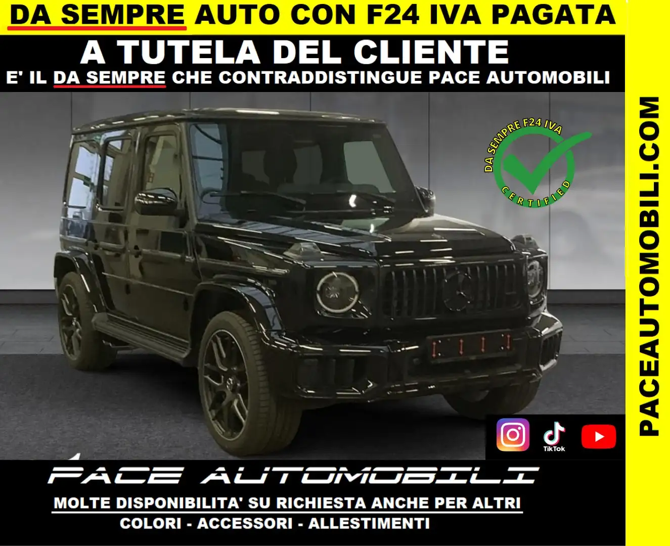 Mercedes-Benz G 63 AMG NEW FACE LIFT LED PDC KAMERA MULTIBEAM KAMERA 360 Nero - 1
