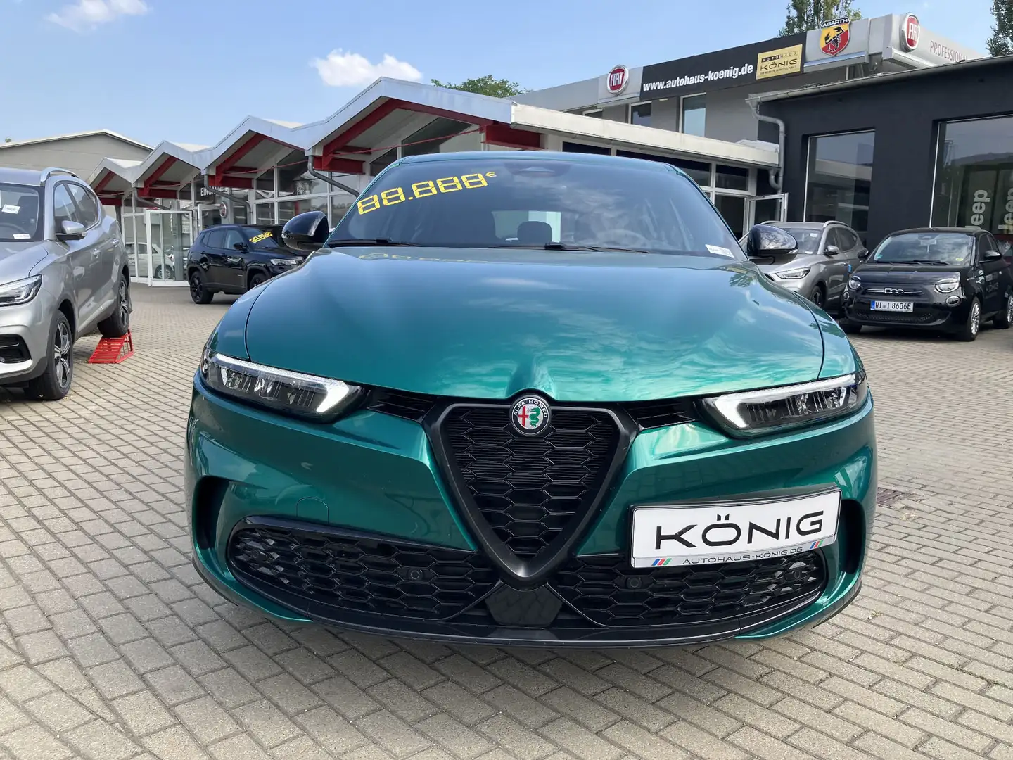 Alfa Romeo Tonale 1.6T 130 Sprint Automatik Klimaautomatik Grün - 2