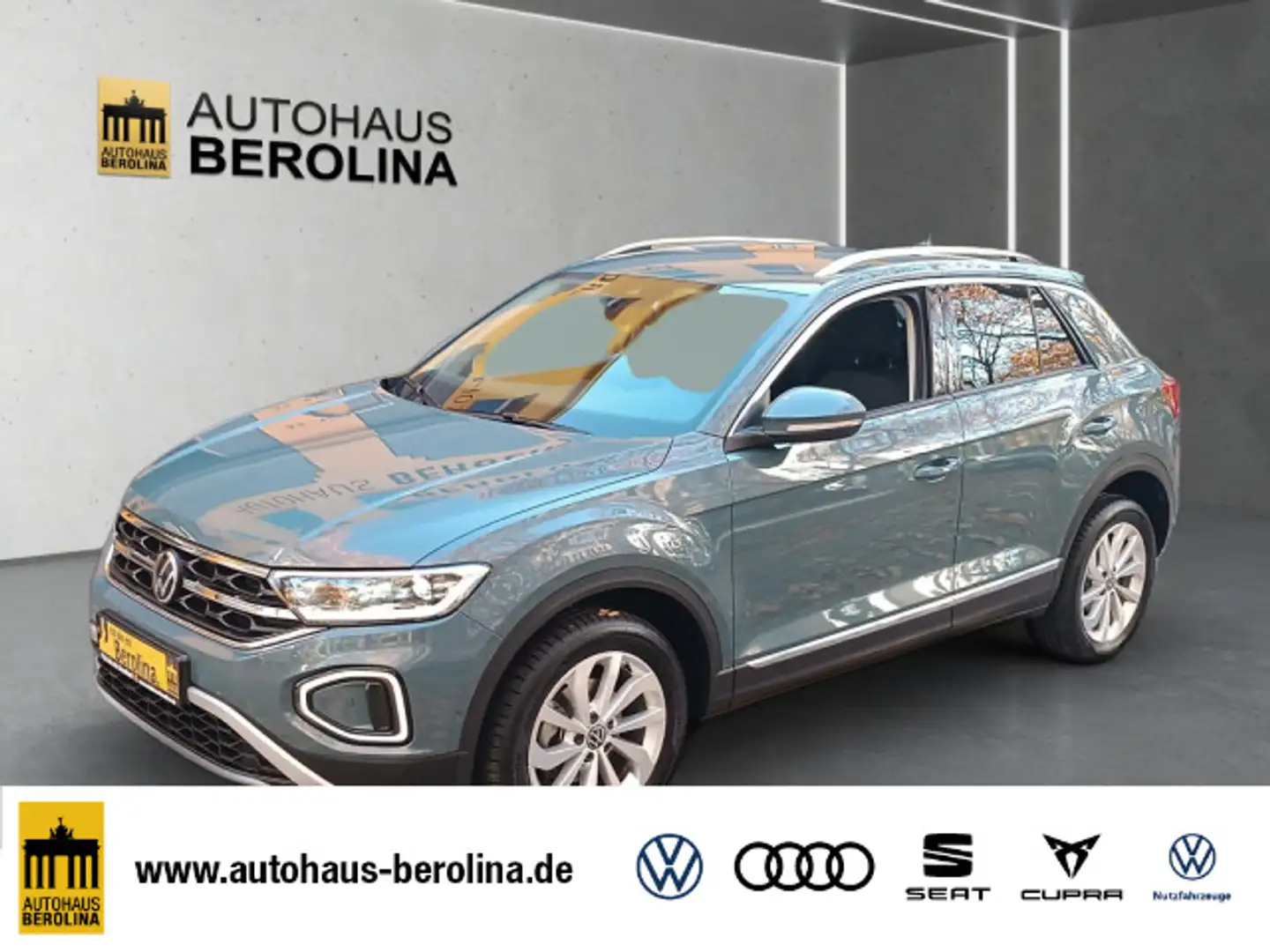 Volkswagen T-Roc 1.5 TSI Style DSG *AHK*ACC*LED+*R-CAM* Blu/Azzurro - 1