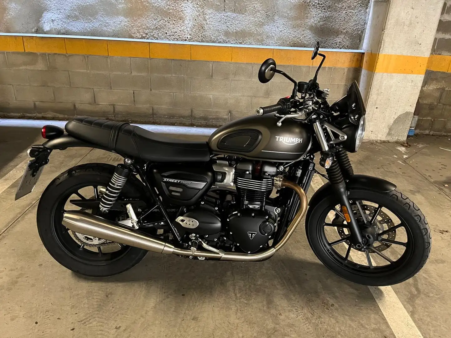Triumph Street Twin Ironstone Gri - 1