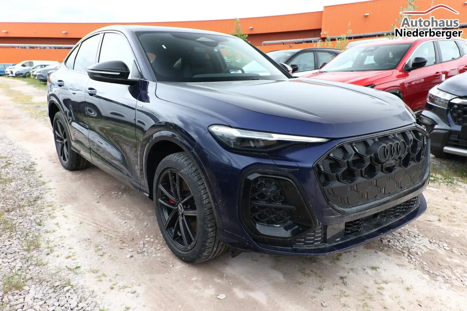Audi Q5 Sportback S line Sportb TDI 2xS TechPro Leder P... Blau - 2