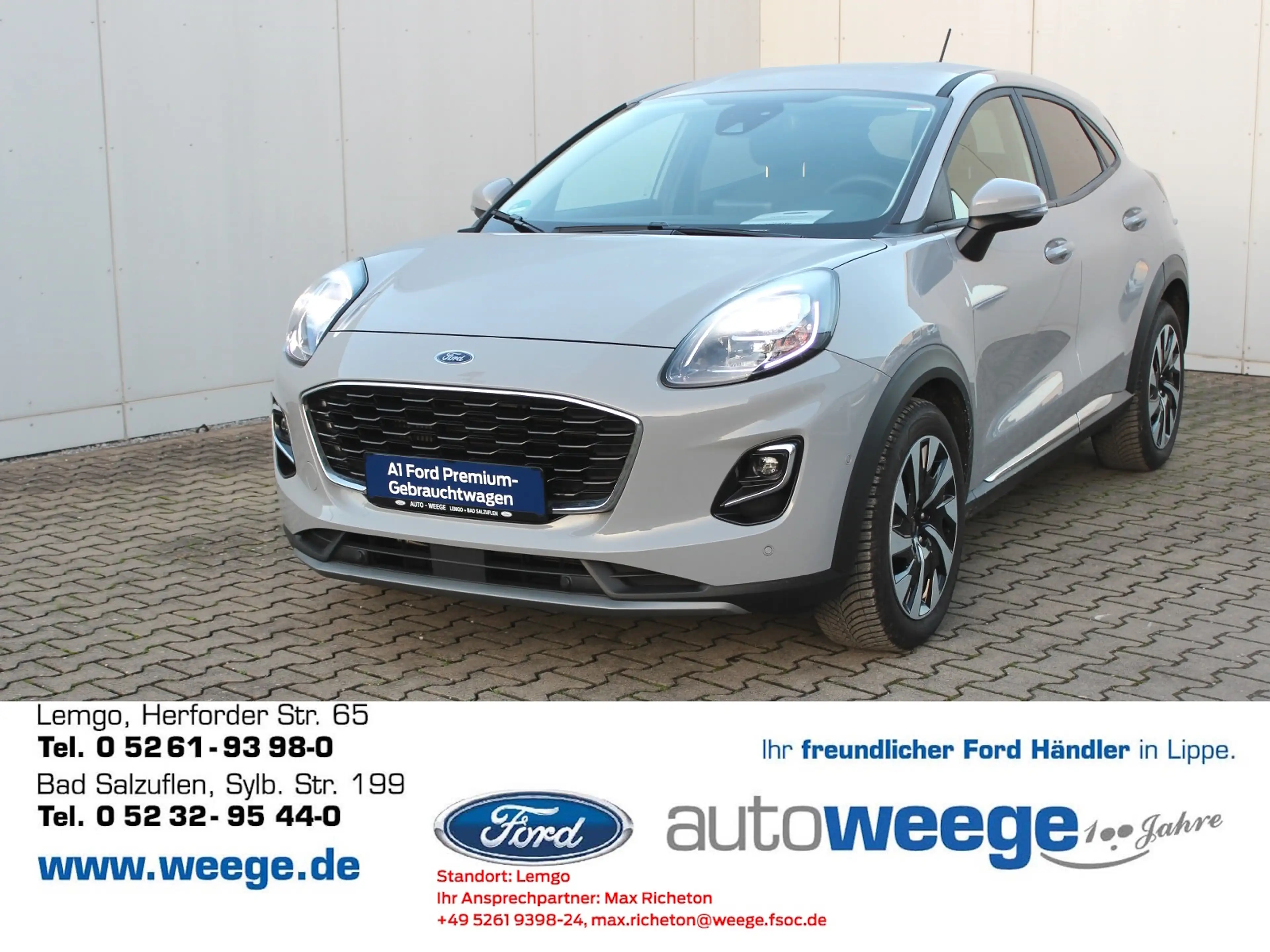Ford Puma Titanium Start/Stopp 1,0 EcoBoost