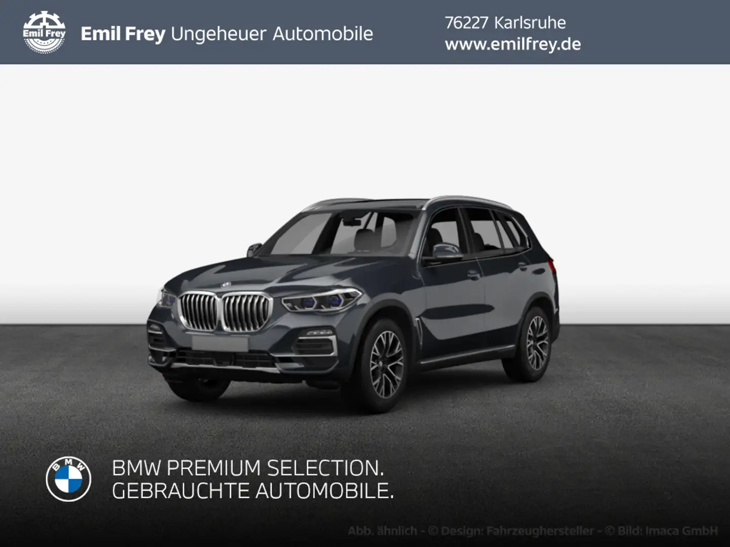 BMW X5 xDrive45e M-Paket AHK Pano Laser Head-Up Grau - 1