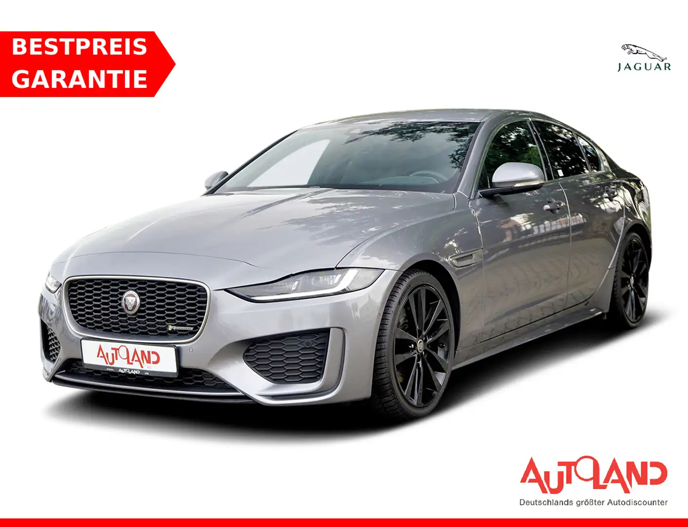 Jaguar XE D180 R-Dynamic HSE LED Leder Navi SHZ VC ACC Gris - 1