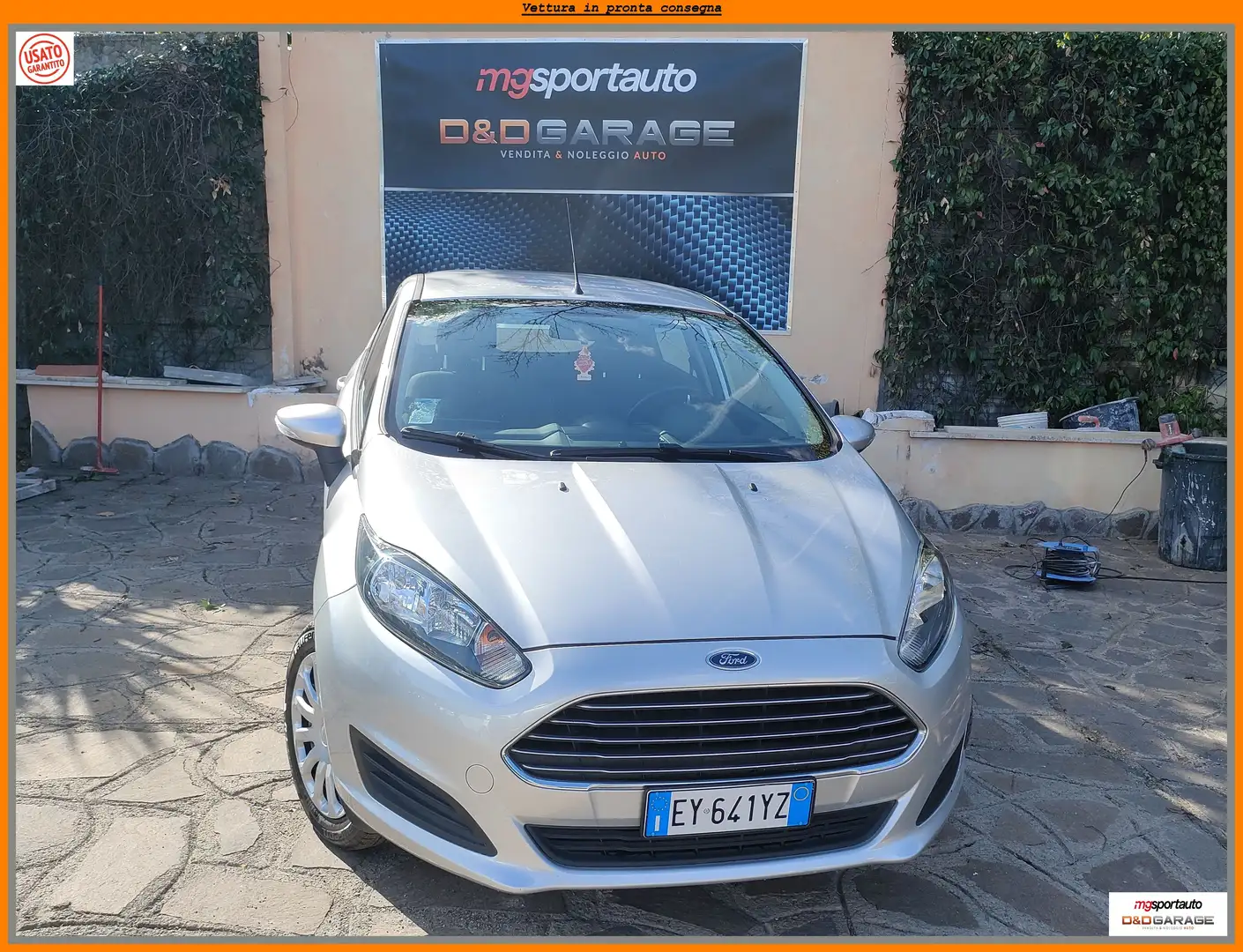Ford Fiesta Fiesta VI 2013 5p 1.4 Business Gpl 92cv Garantita Argento - 1