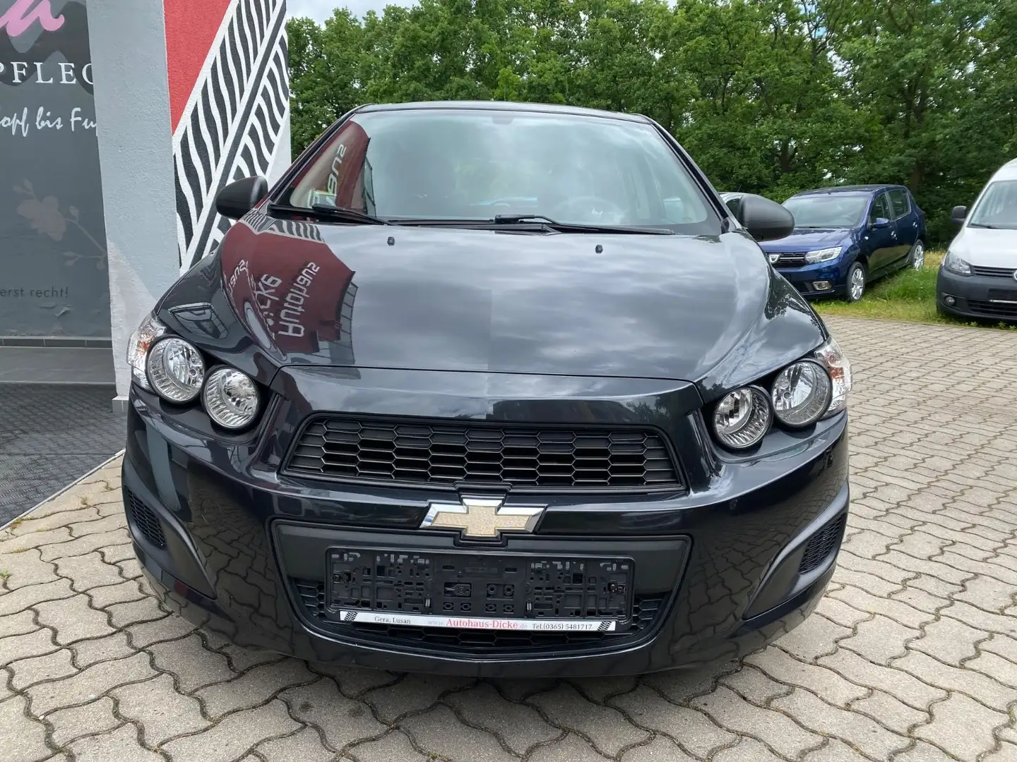 Chevrolet Aveo Schrägheck LS Klima Tempom Schwarz - 2
