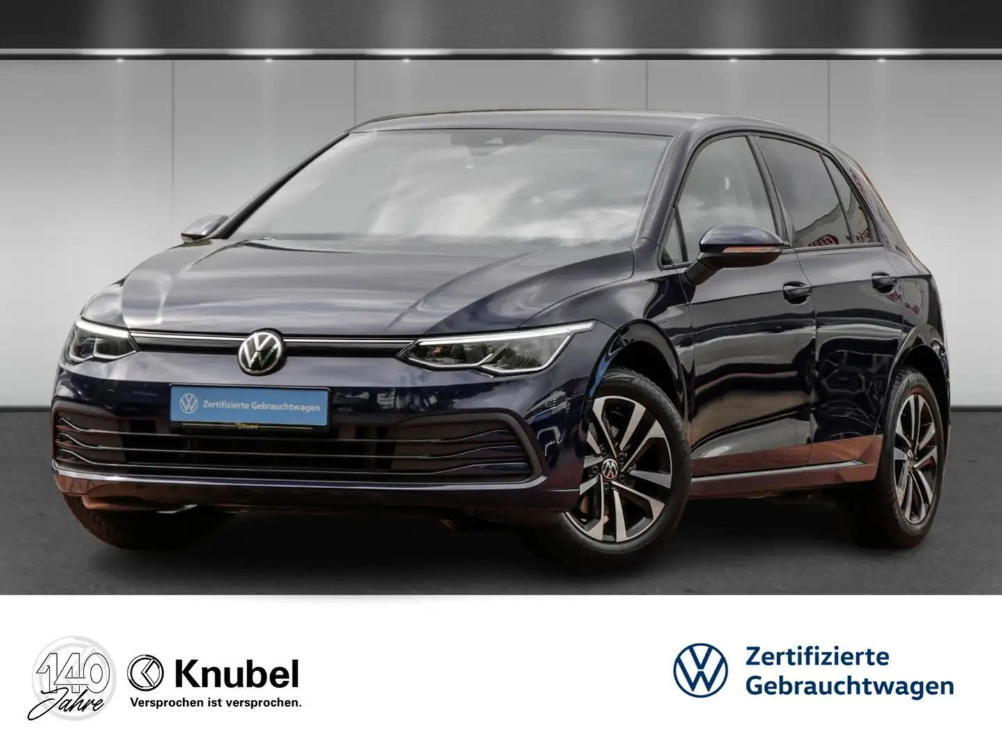 Volkswagen Golf VIII UNITED 1.0 TSI Navi TravelA. Blau - 1