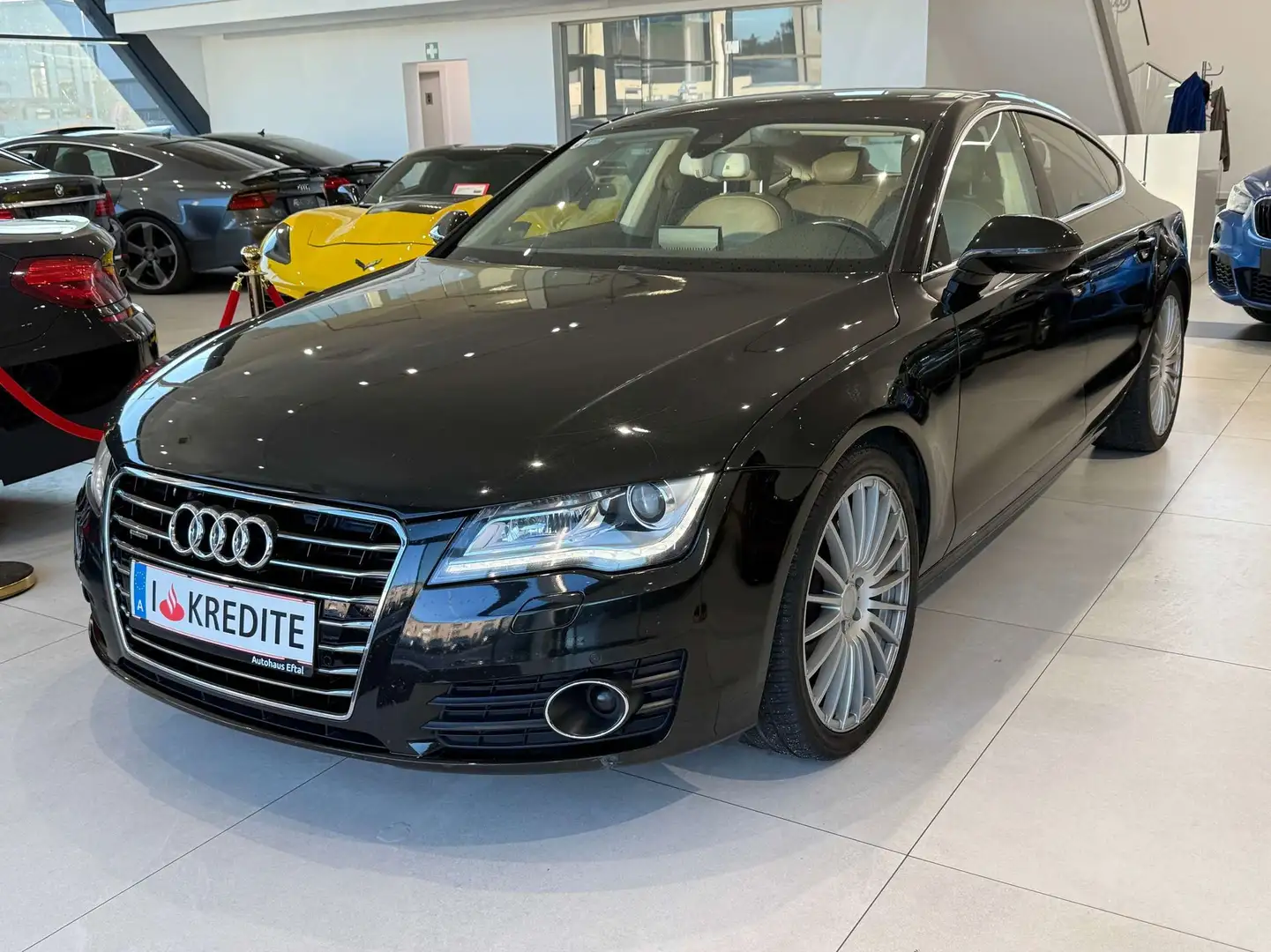 Audi A7 3.0 TDI Quattro*NAVI*XENON*SITZHZG*TEMP*KREDIT*F1* Schwarz - 2