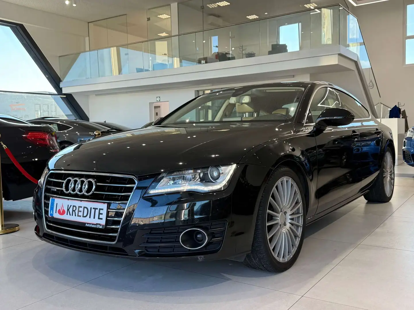 Audi A7 3.0 TDI Quattro*NAVI*XENON*SITZHZG*TEMP*KREDIT*F1* Schwarz - 1